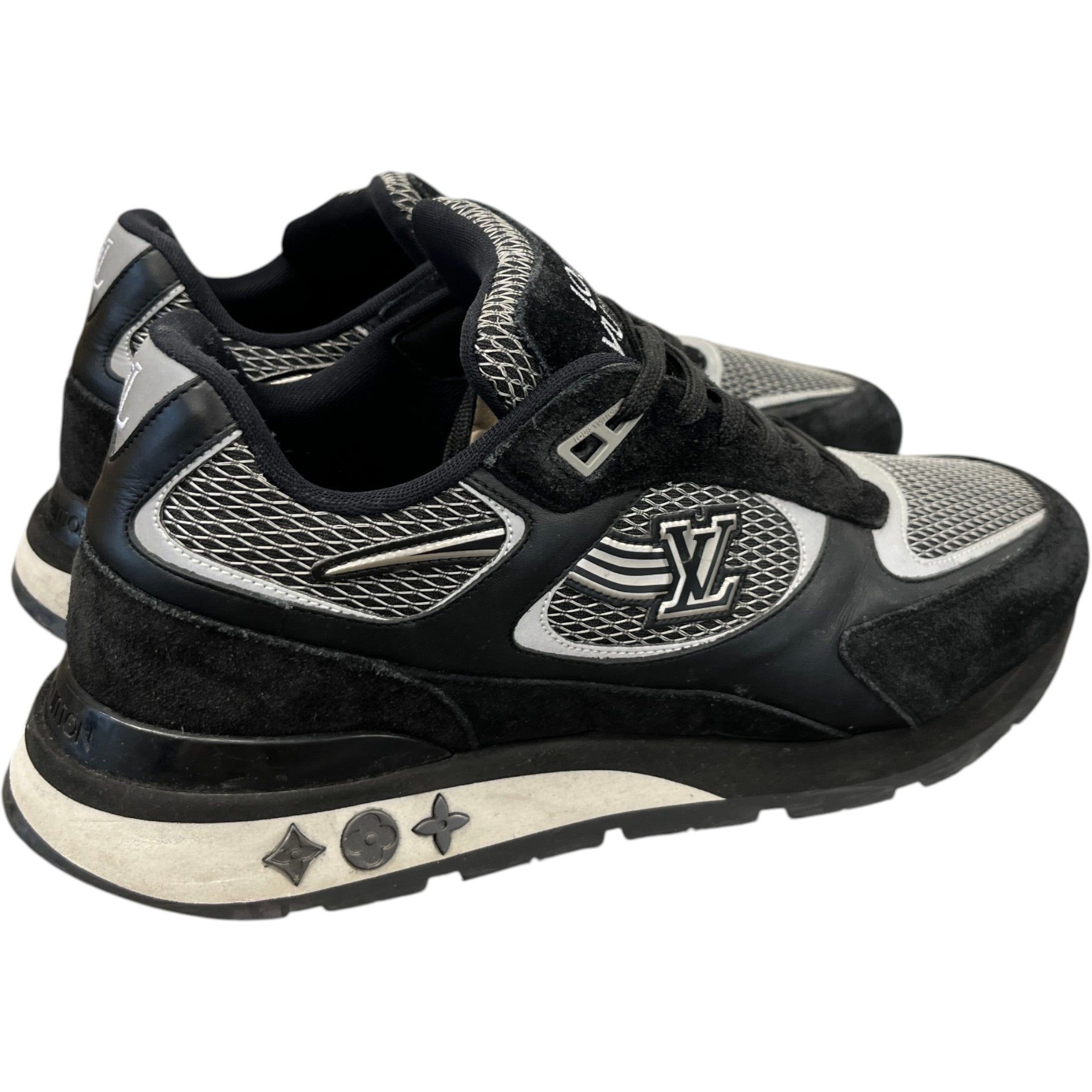 Men's Run Away Low Trainers Black Size EU 43 / UK 9