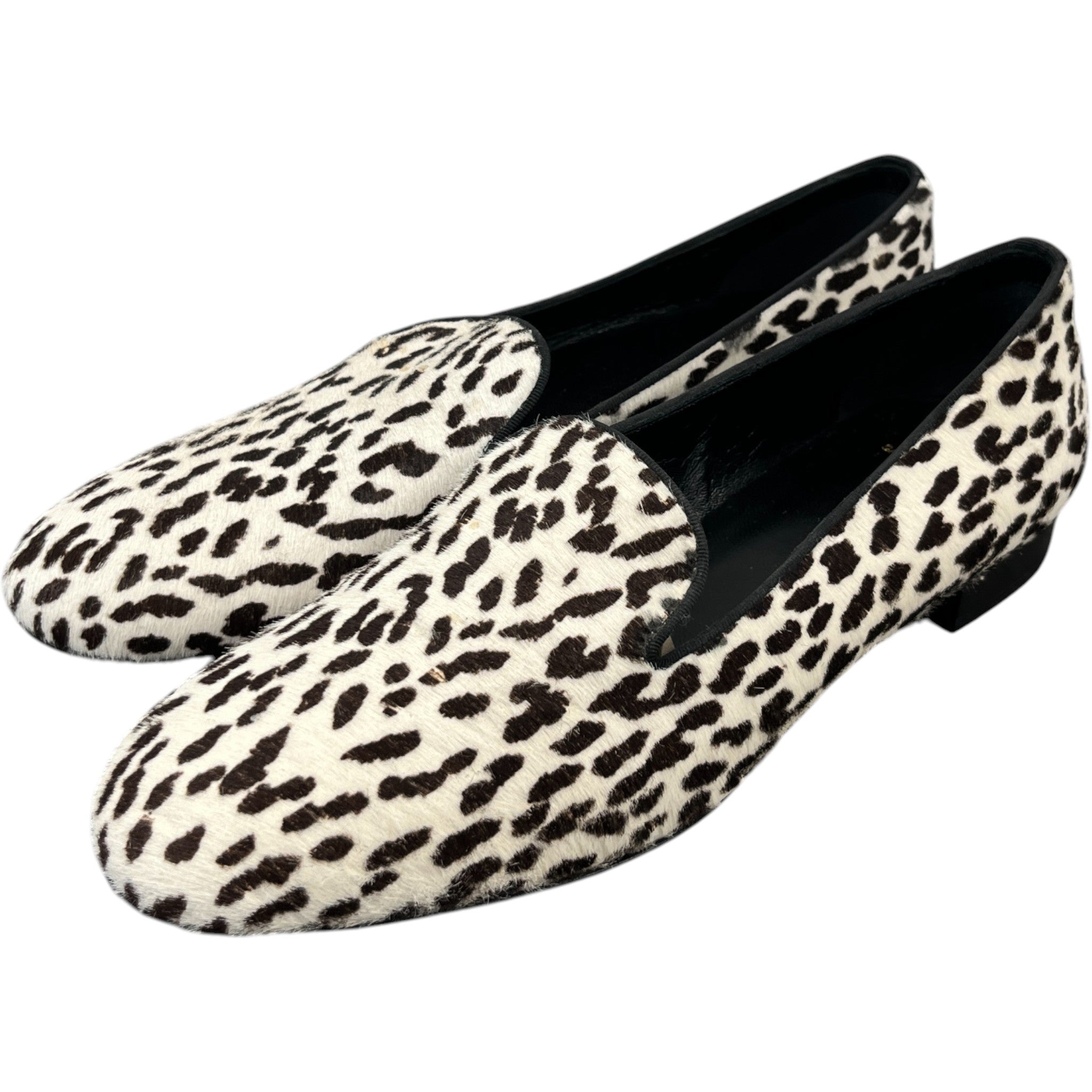 Women's Pony Hair Loafers White Size EU 39 / UK 6