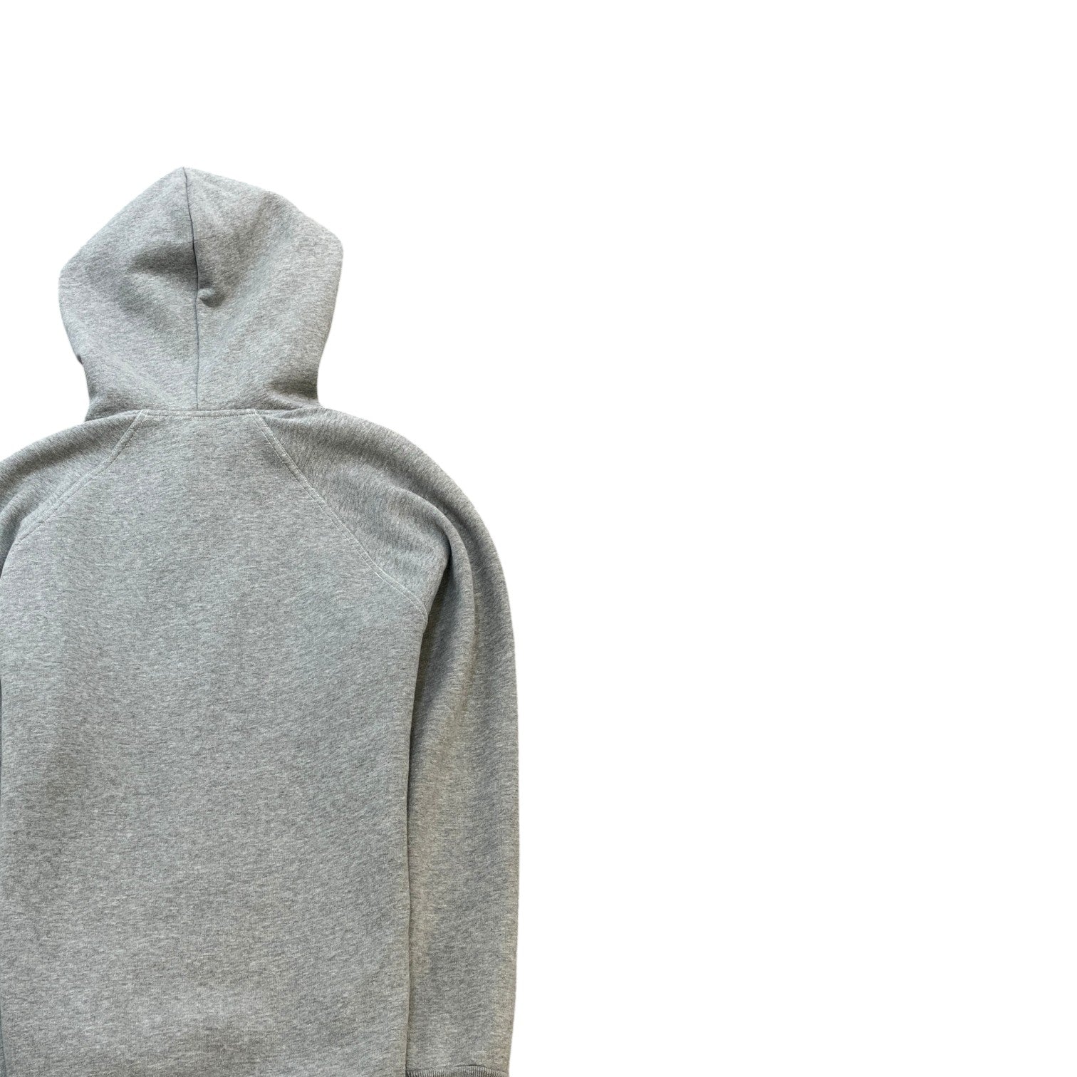 Men's Embroidered Logo Hoodie Grey Size M