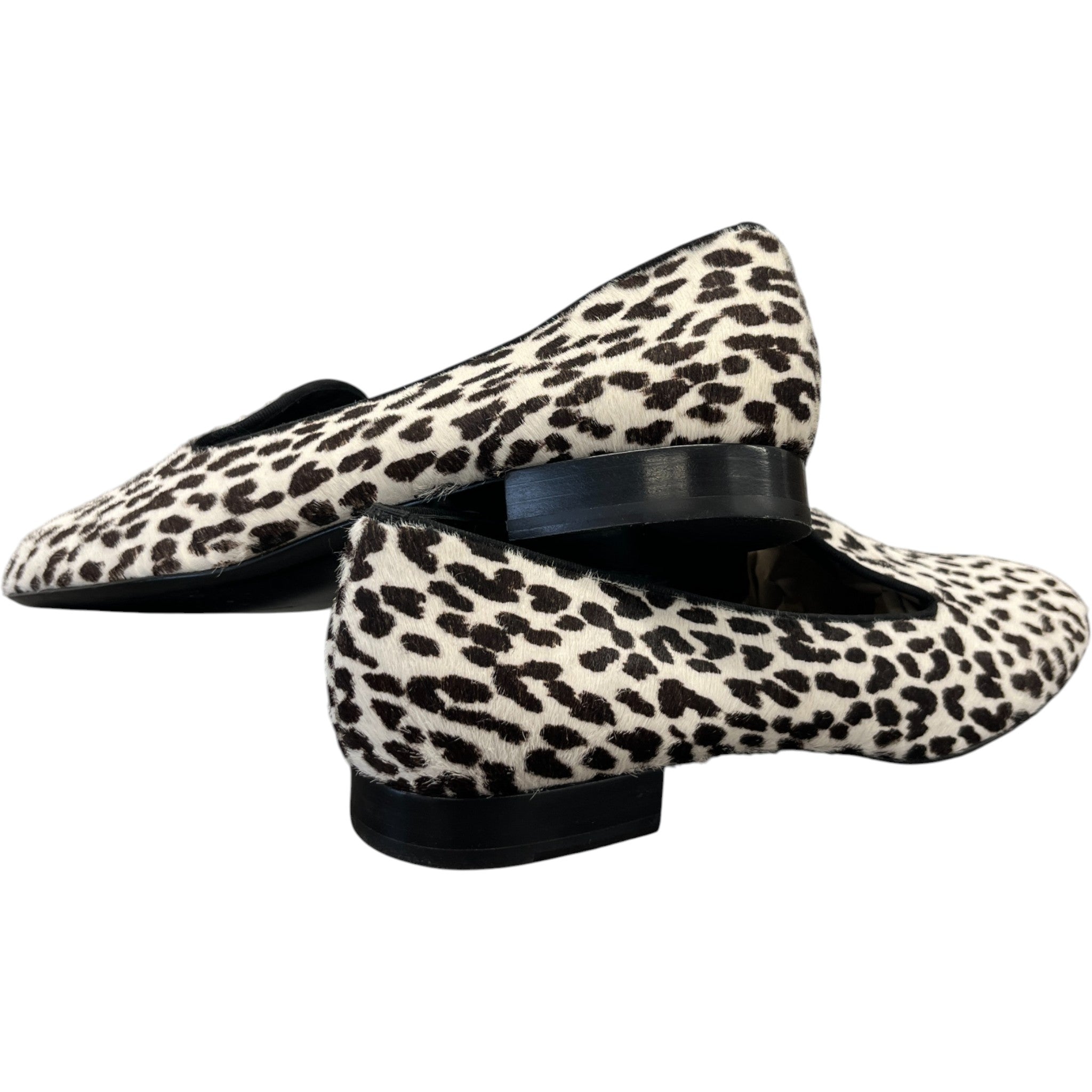 Women's Pony Hair Loafers White Size EU 39 / UK 6