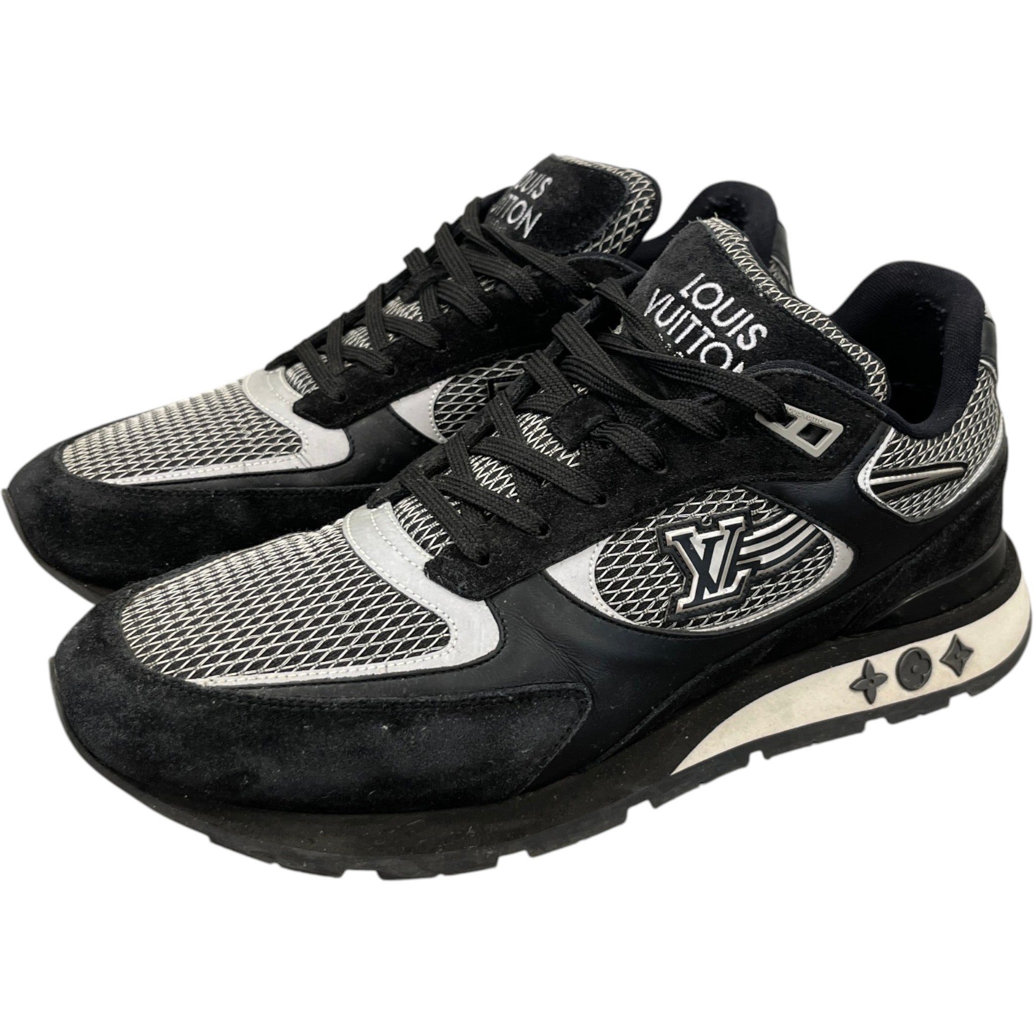 Men's Run Away Low Trainers Black Size EU 43 / UK 9