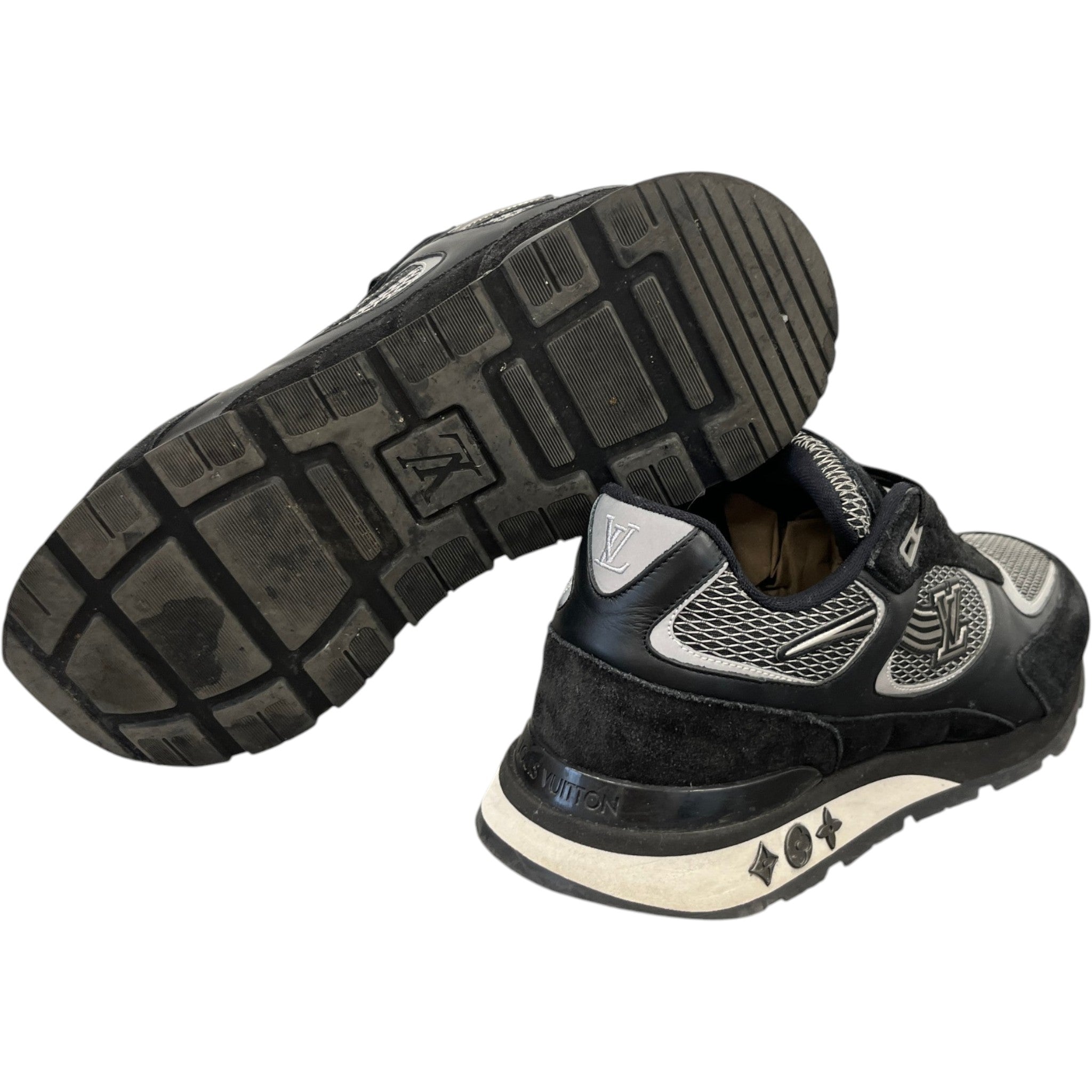 Men's Run Away Low Trainers Black Size EU 43 / UK 9
