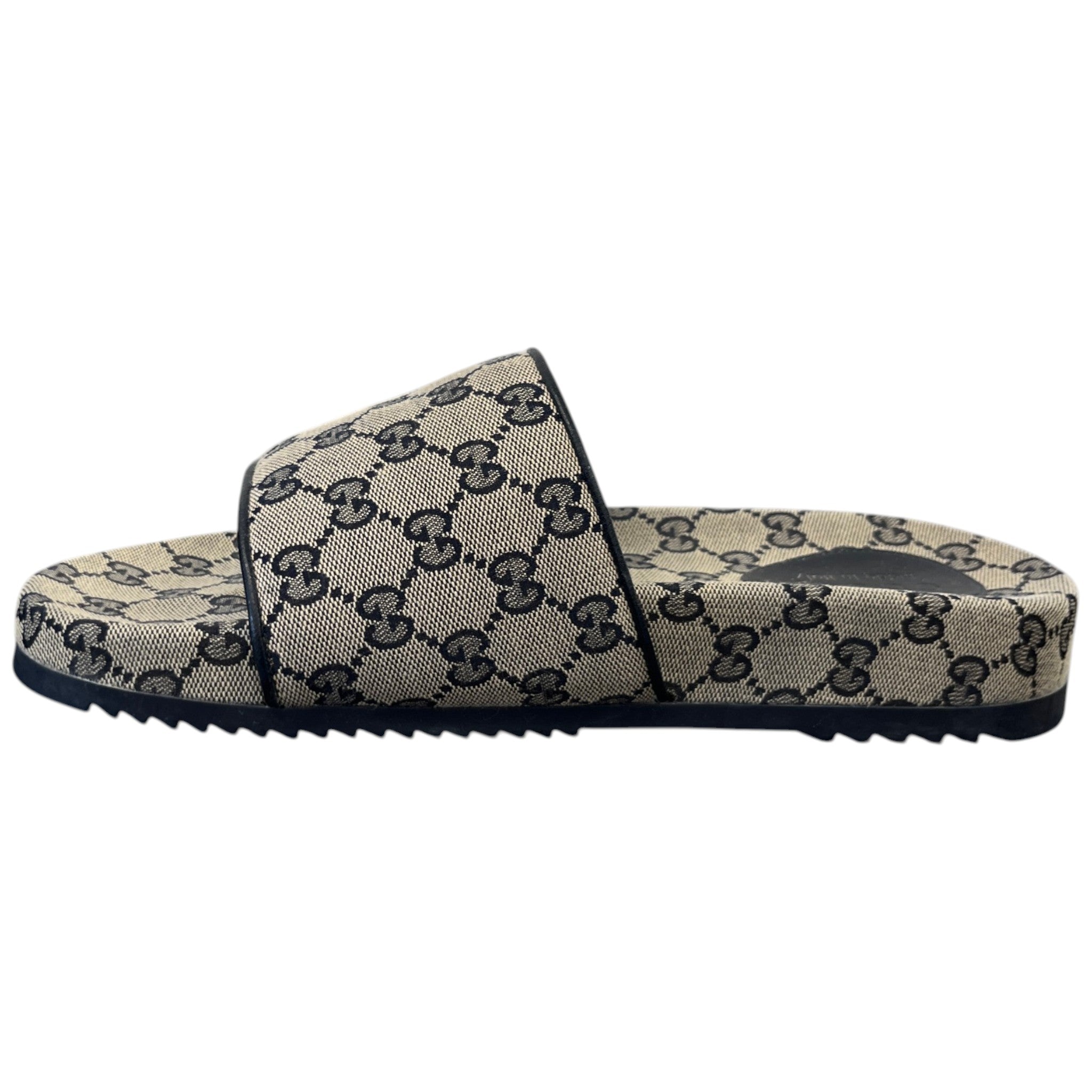 Women's Gg Supreme Slides Beige Size EU 42 / UK 9