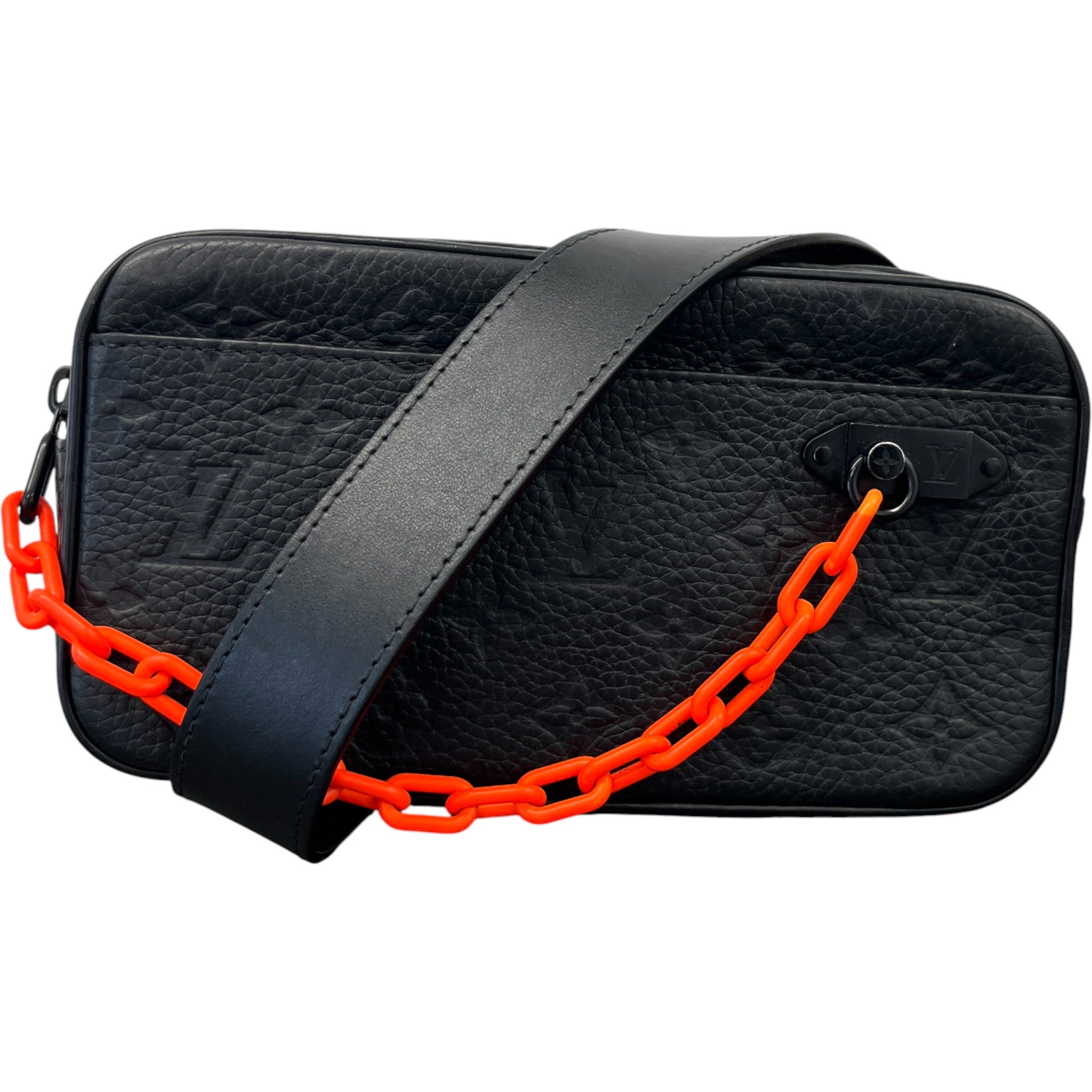 Men's Empreinte Leather Pochette Volga Belt Bag Black