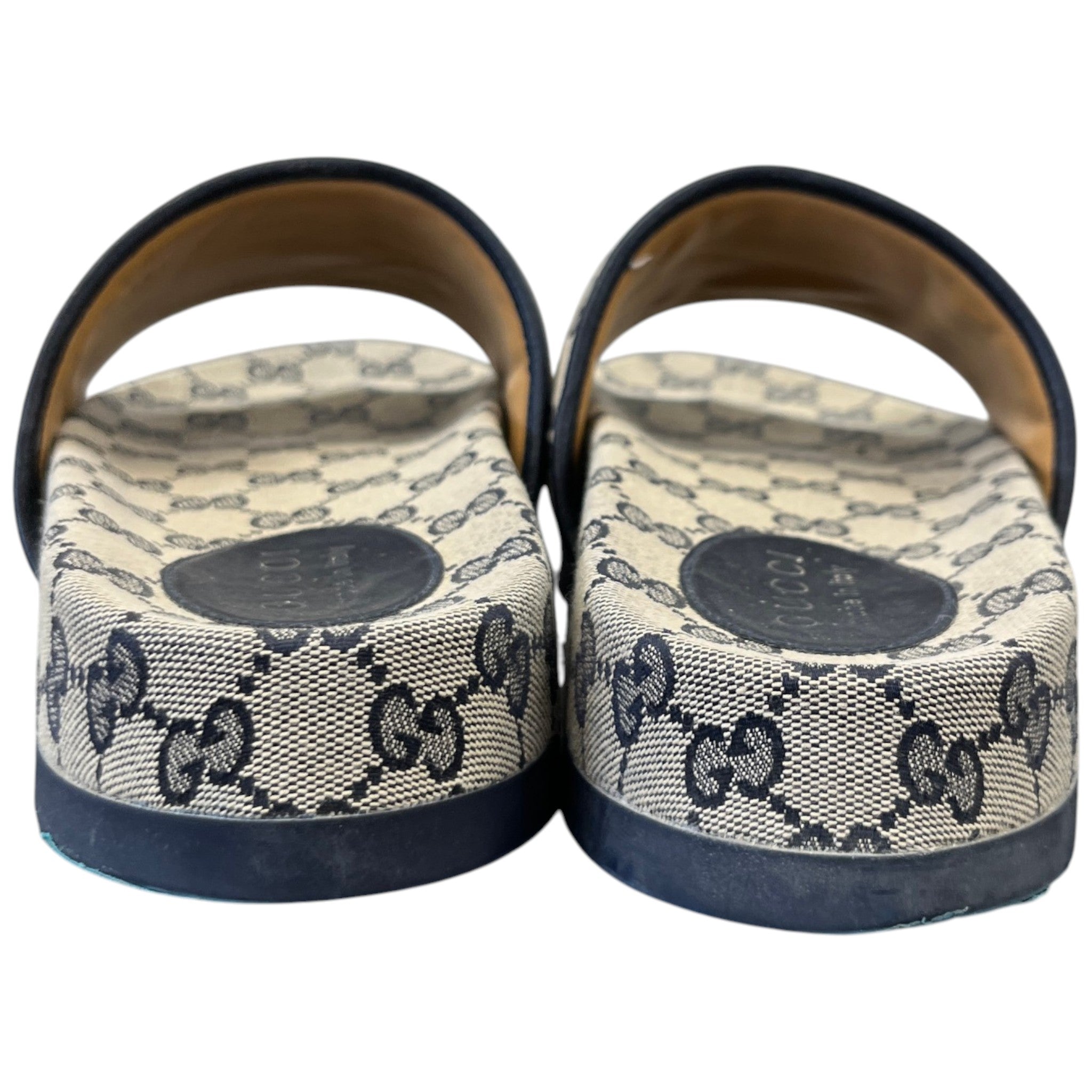 Women's Gg Supreme Slides Beige Size EU 42 / UK 9