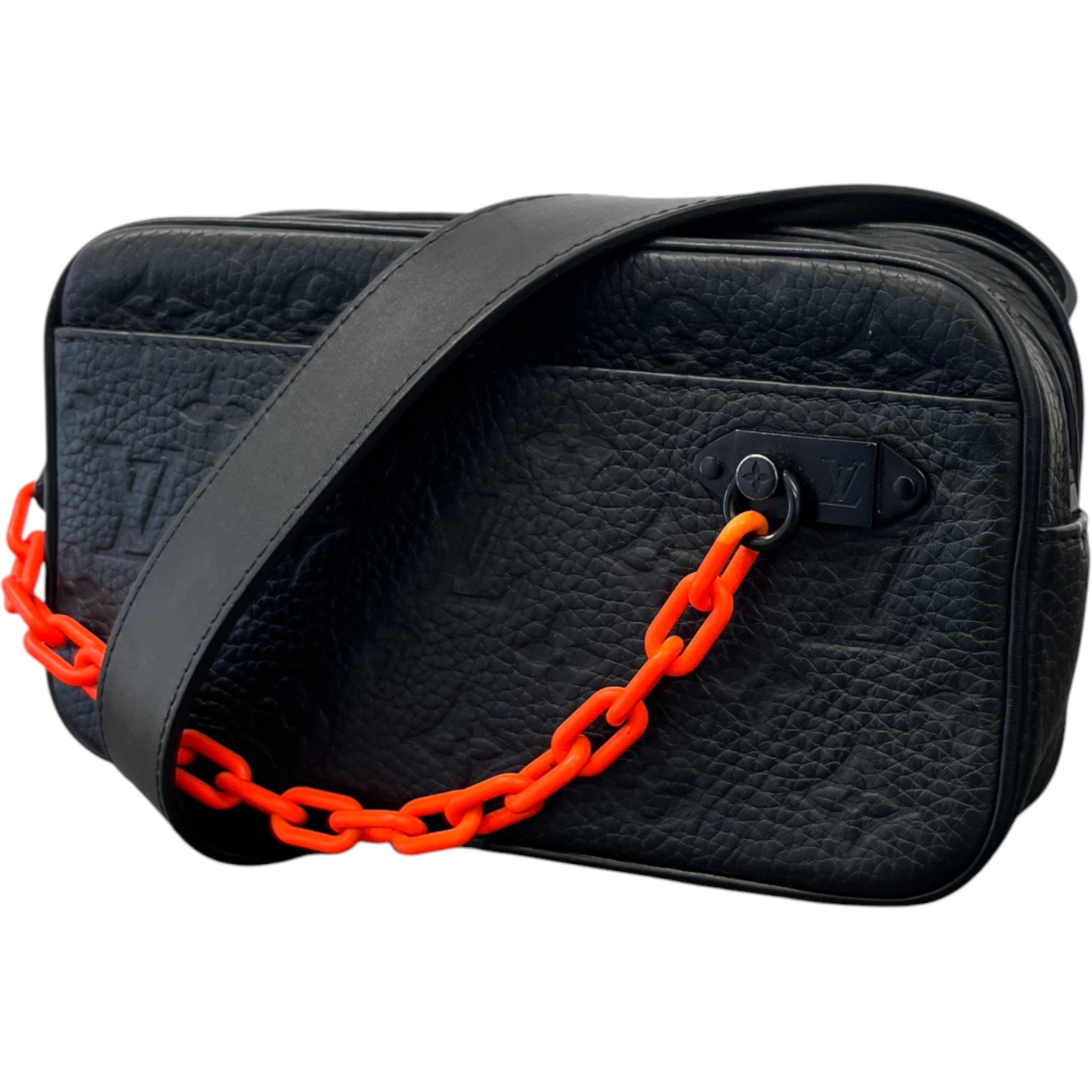 Men's Empreinte Leather Pochette Volga Belt Bag Black