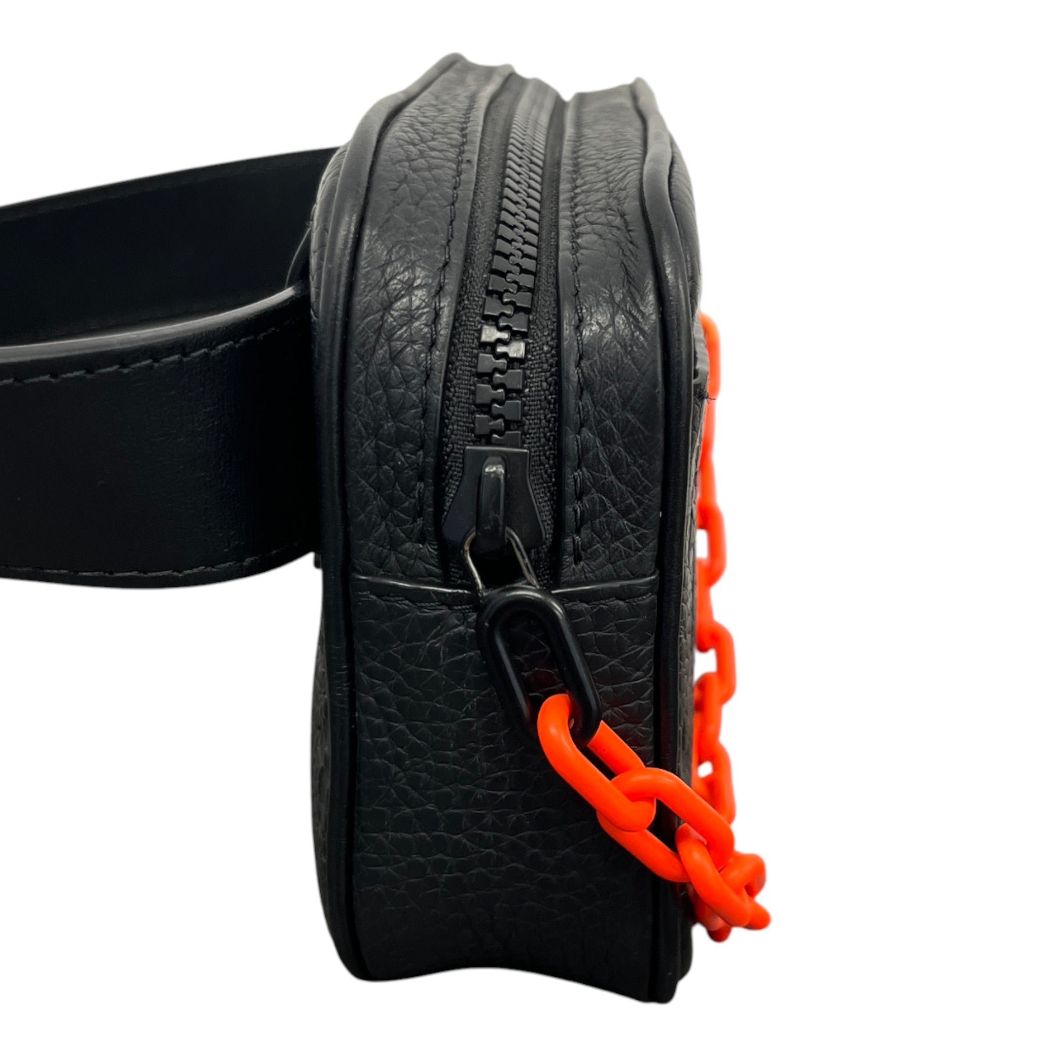 Men's Empreinte Leather Pochette Volga Belt Bag Black