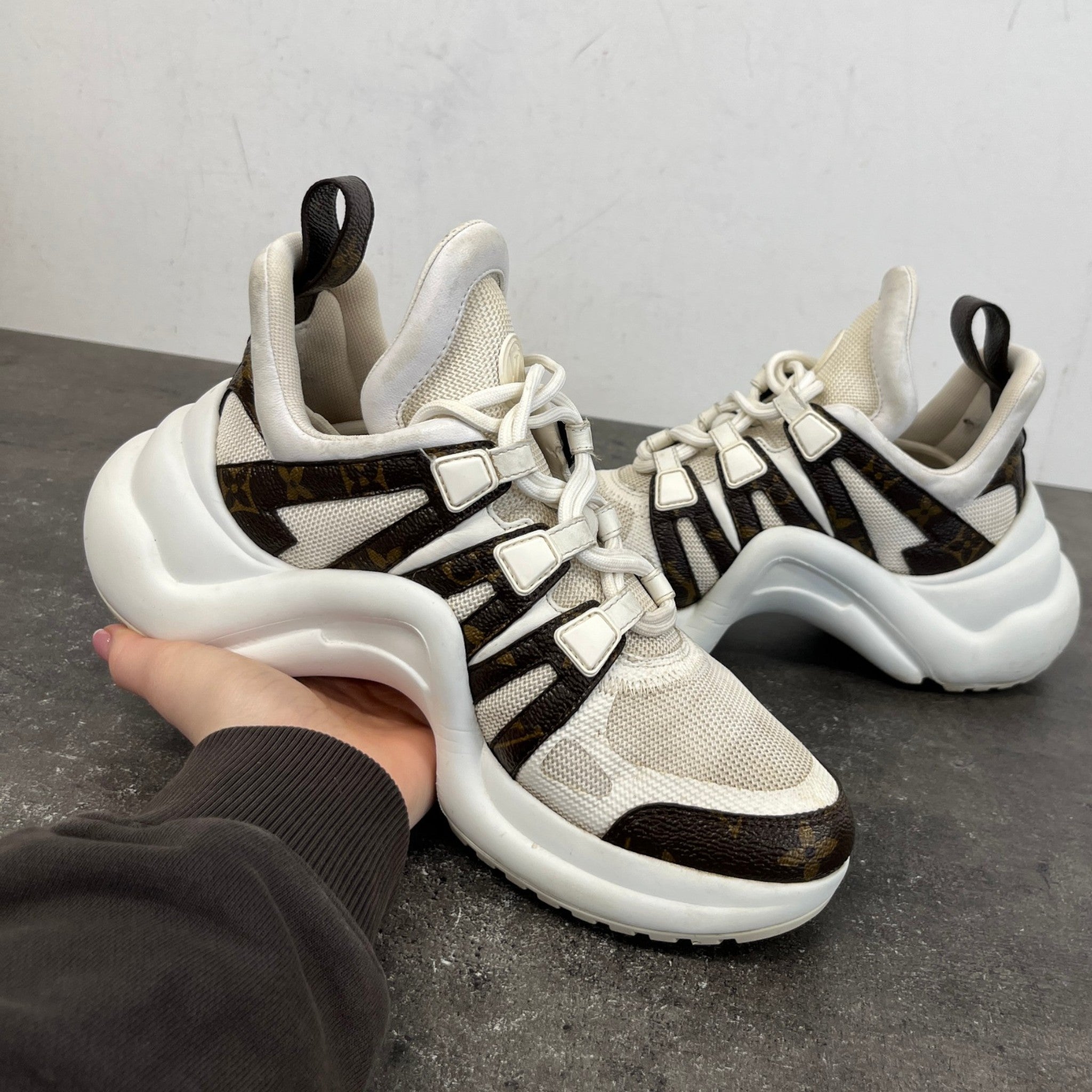 Women's Archlight High Trainers White Size EU 37 / UK 4
