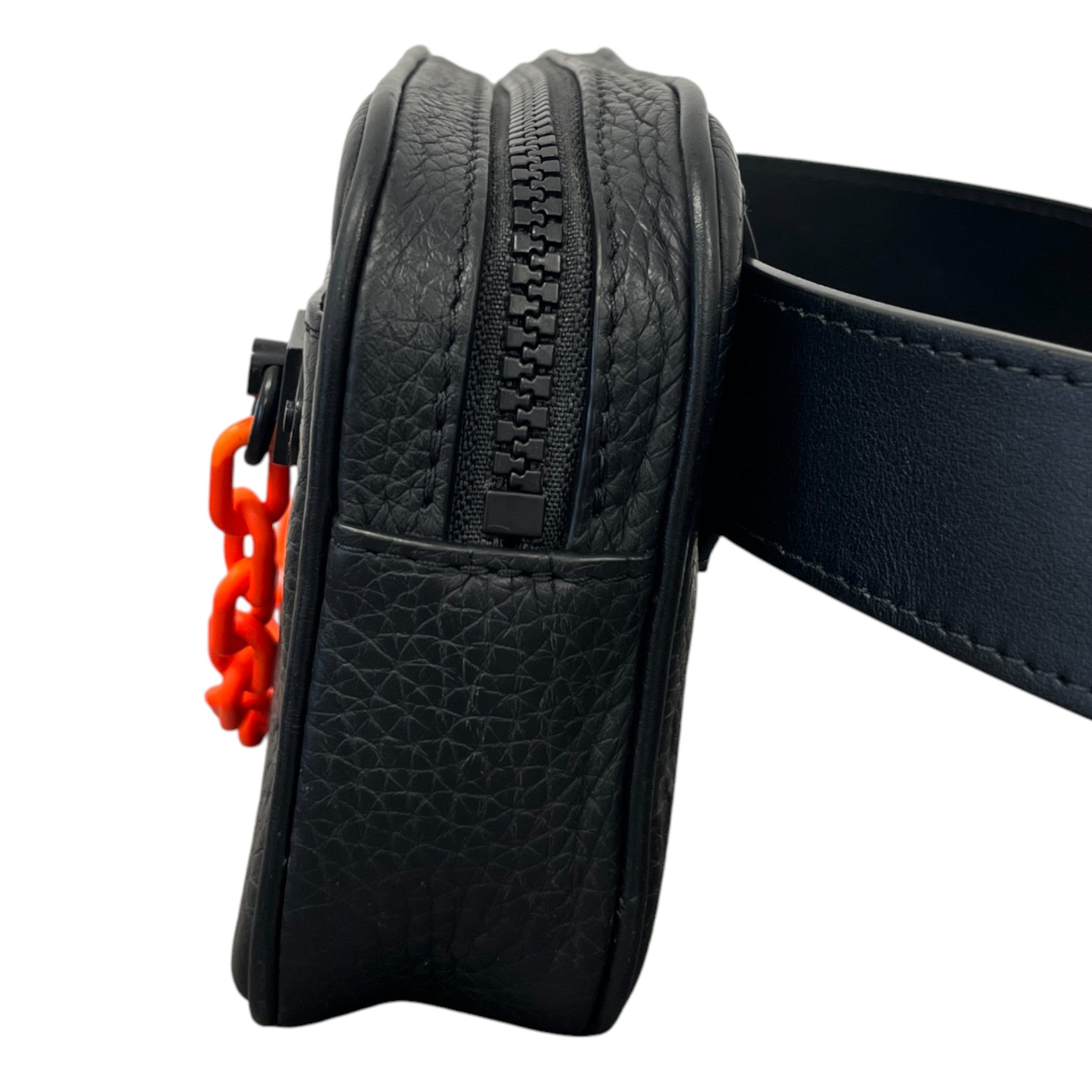 Men's Empreinte Leather Pochette Volga Belt Bag Black