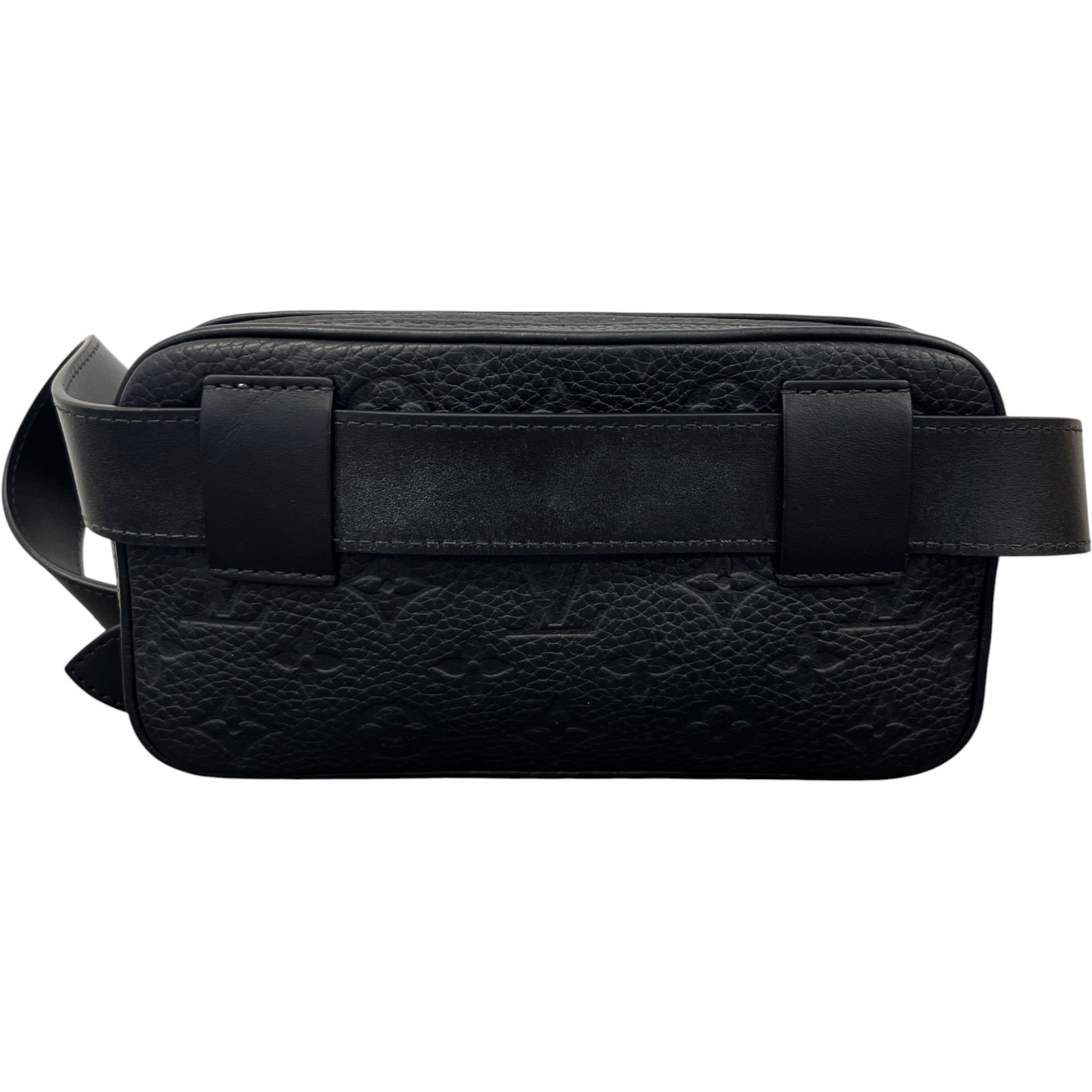 Men's Empreinte Leather Pochette Volga Belt Bag Black