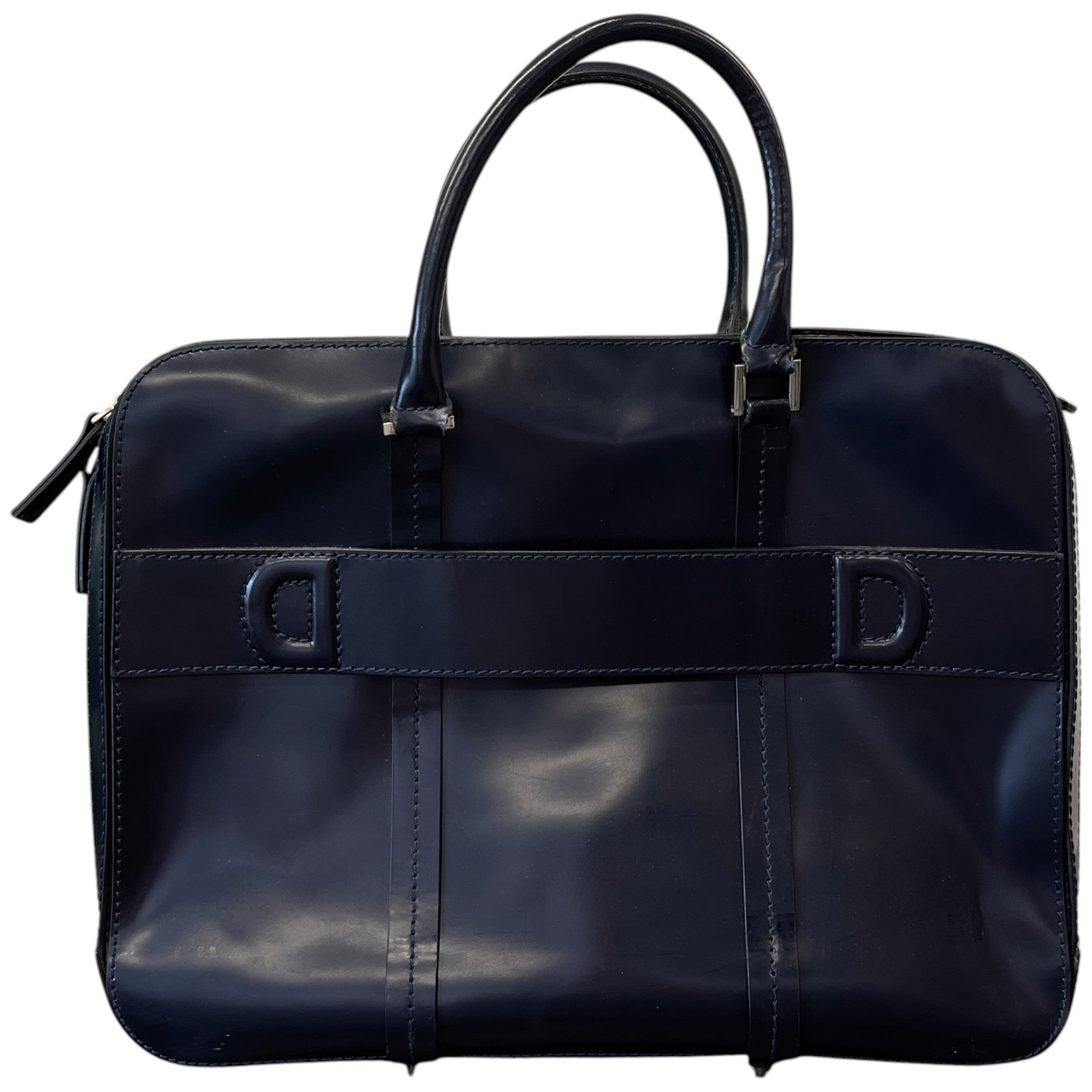 Men's Large Logo Brief Bag Navy