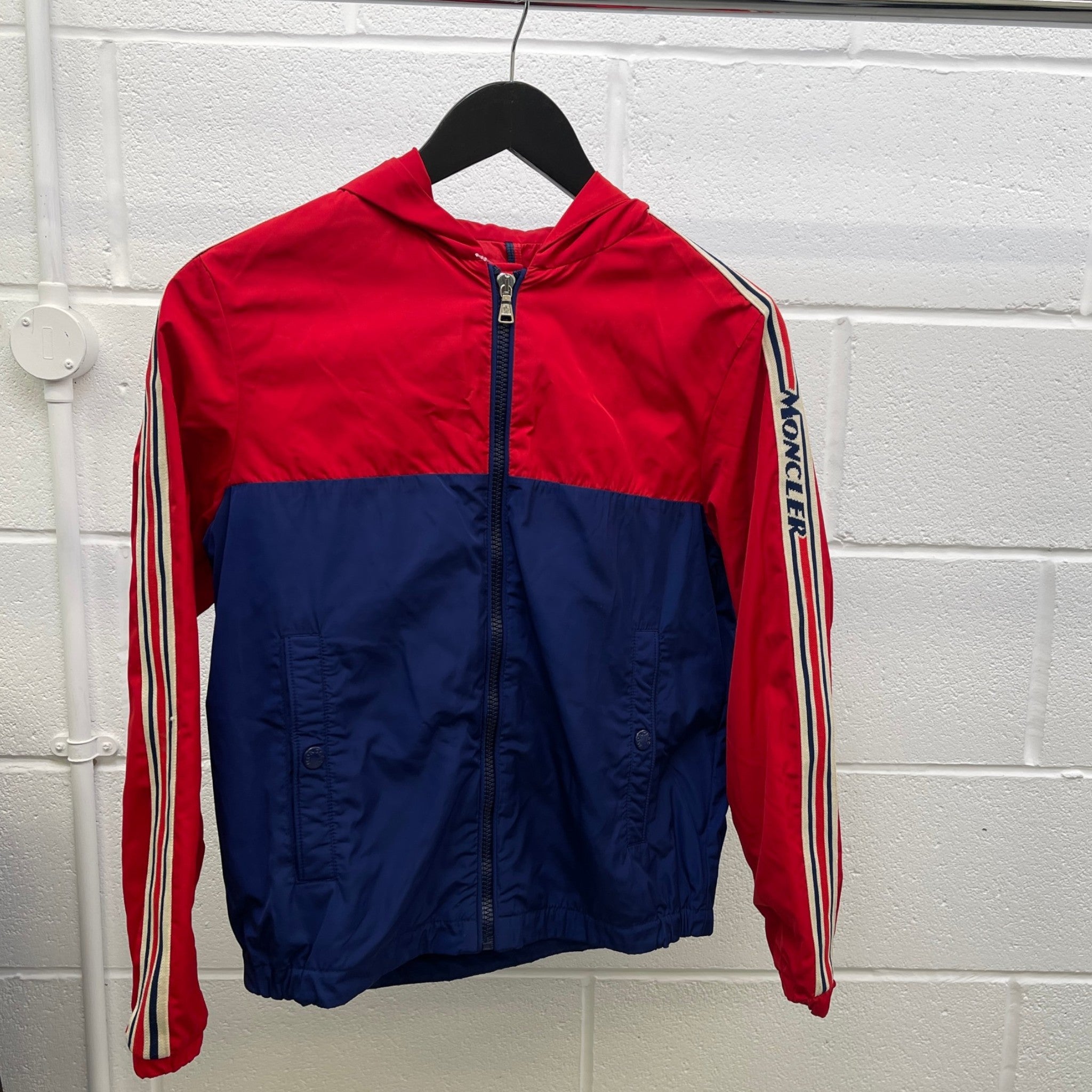 Men's Gittaz Junior Windbreaker Red Size Junior Age 12