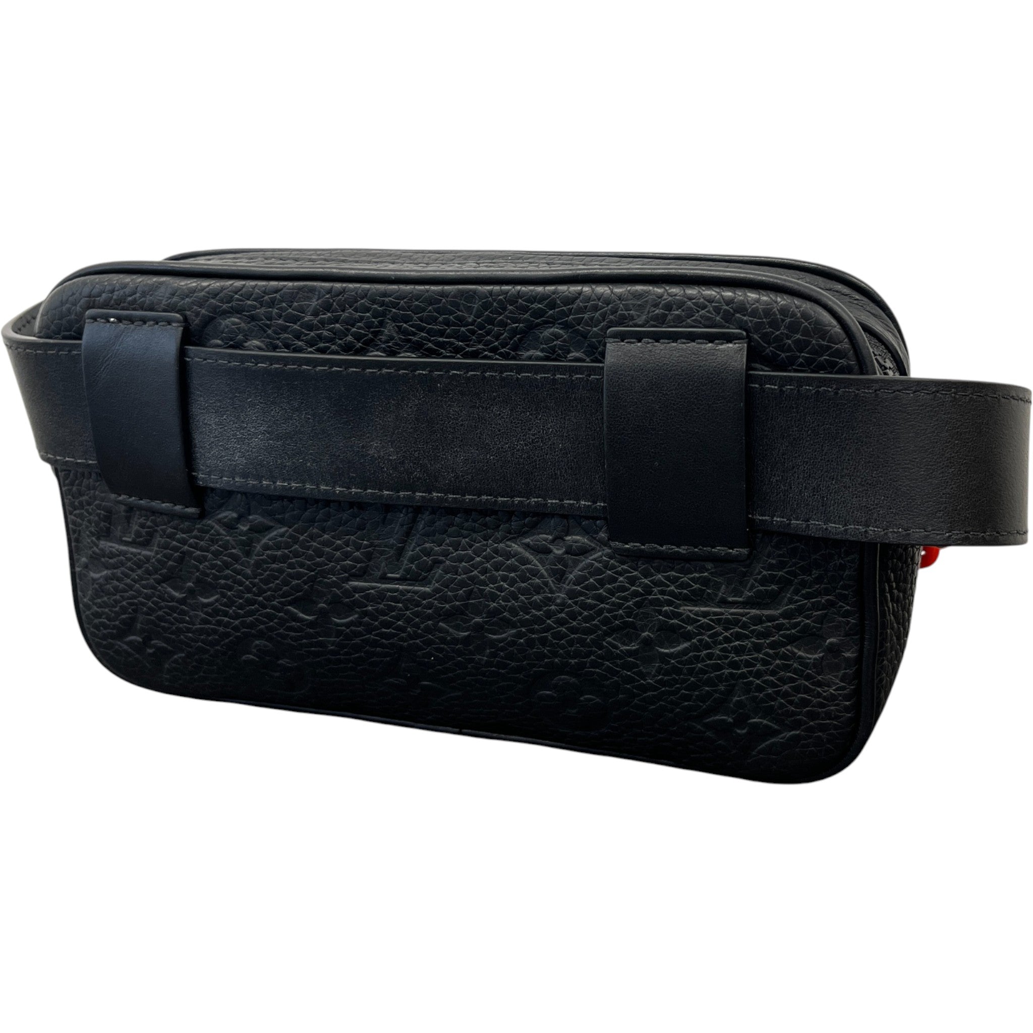 Men's Empreinte Leather Pochette Volga Belt Bag Black