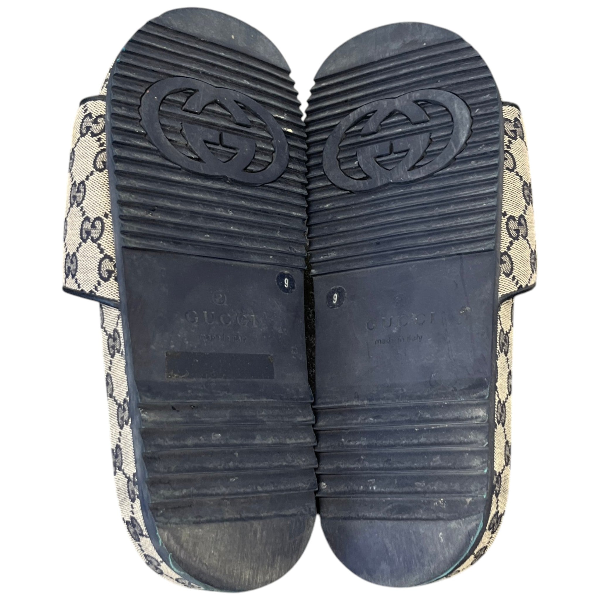 Women's Gg Supreme Slides Beige Size EU 42 / UK 9
