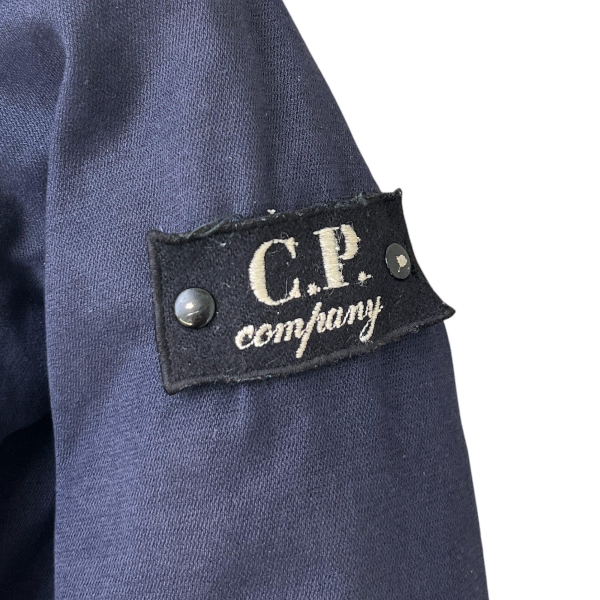 Men's Logo Kids Zip Up Jacket Navy Size Junior Age 12