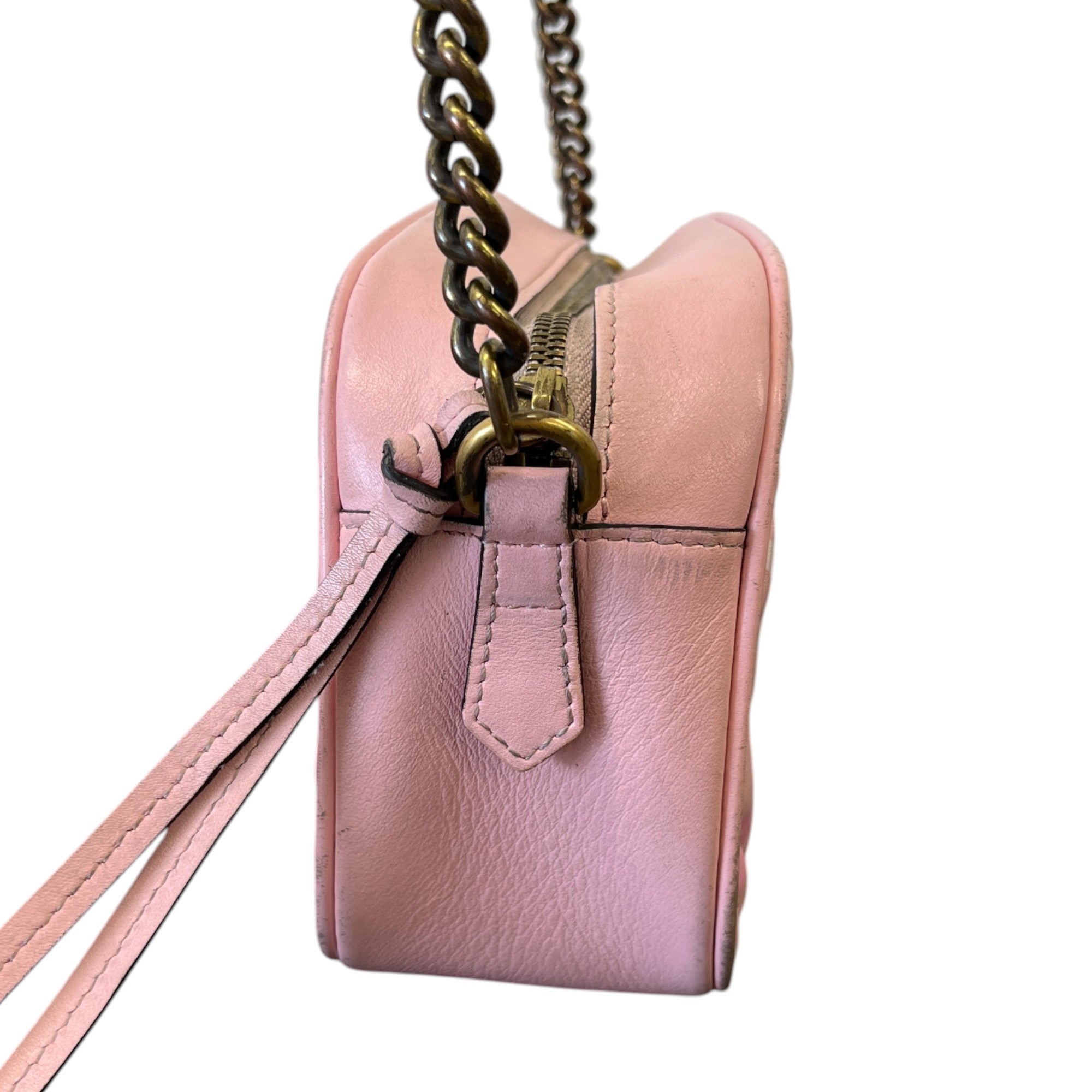 Women's Gg Graffiti Marmont Bag Pink