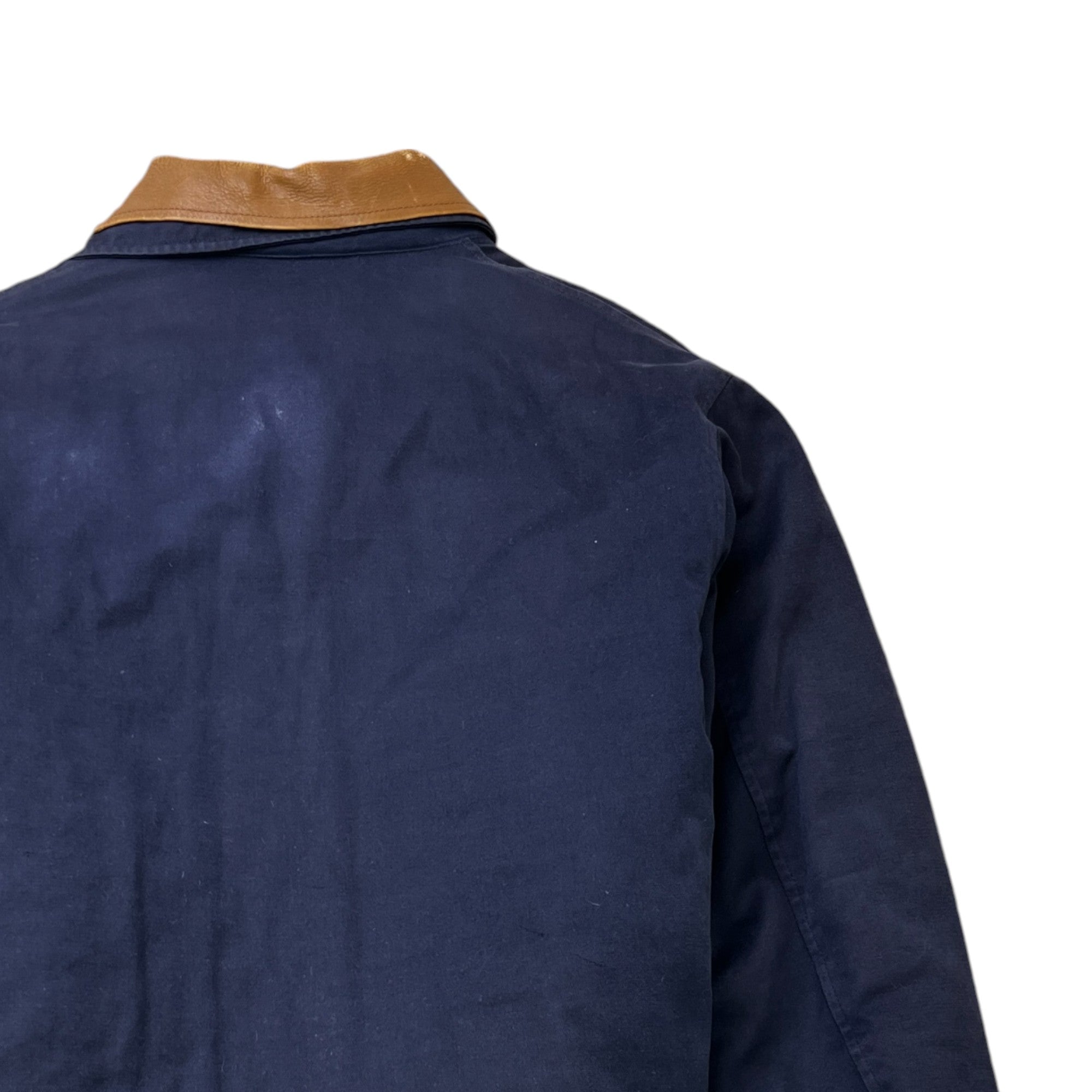 Men's Logo Kids Zip Up Jacket Navy Size Junior Age 12