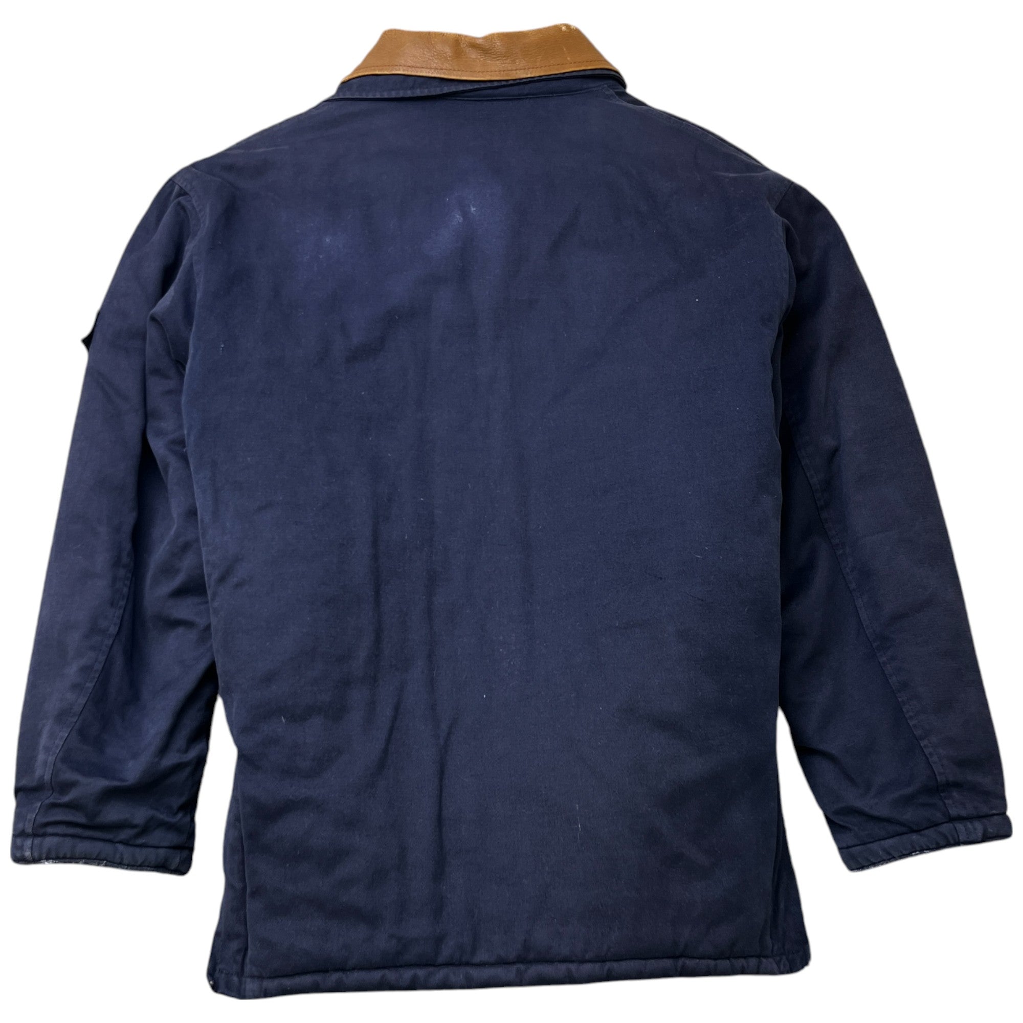 Men's Logo Kids Zip Up Jacket Navy Size Junior Age 12