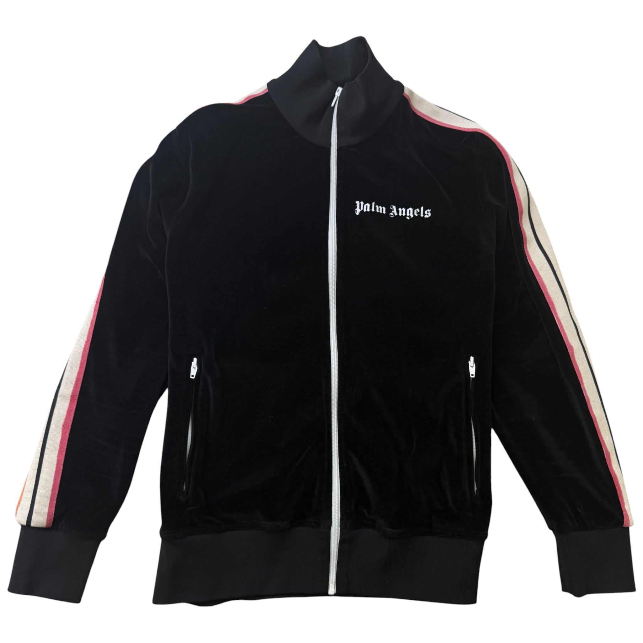 Men's Tie Dye Track Jacket Black Size XL