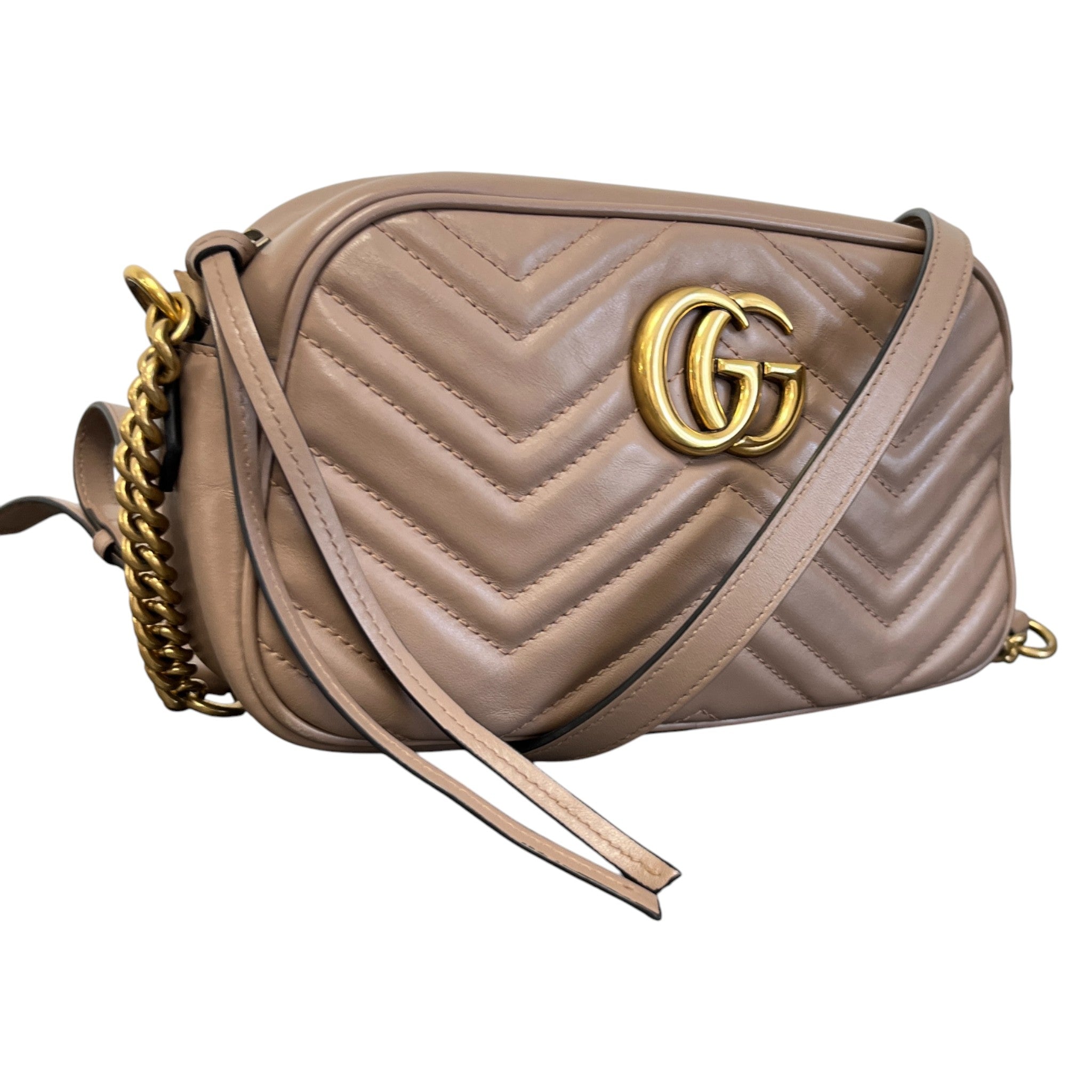Women's Gg Marmont Camera Bag Nude