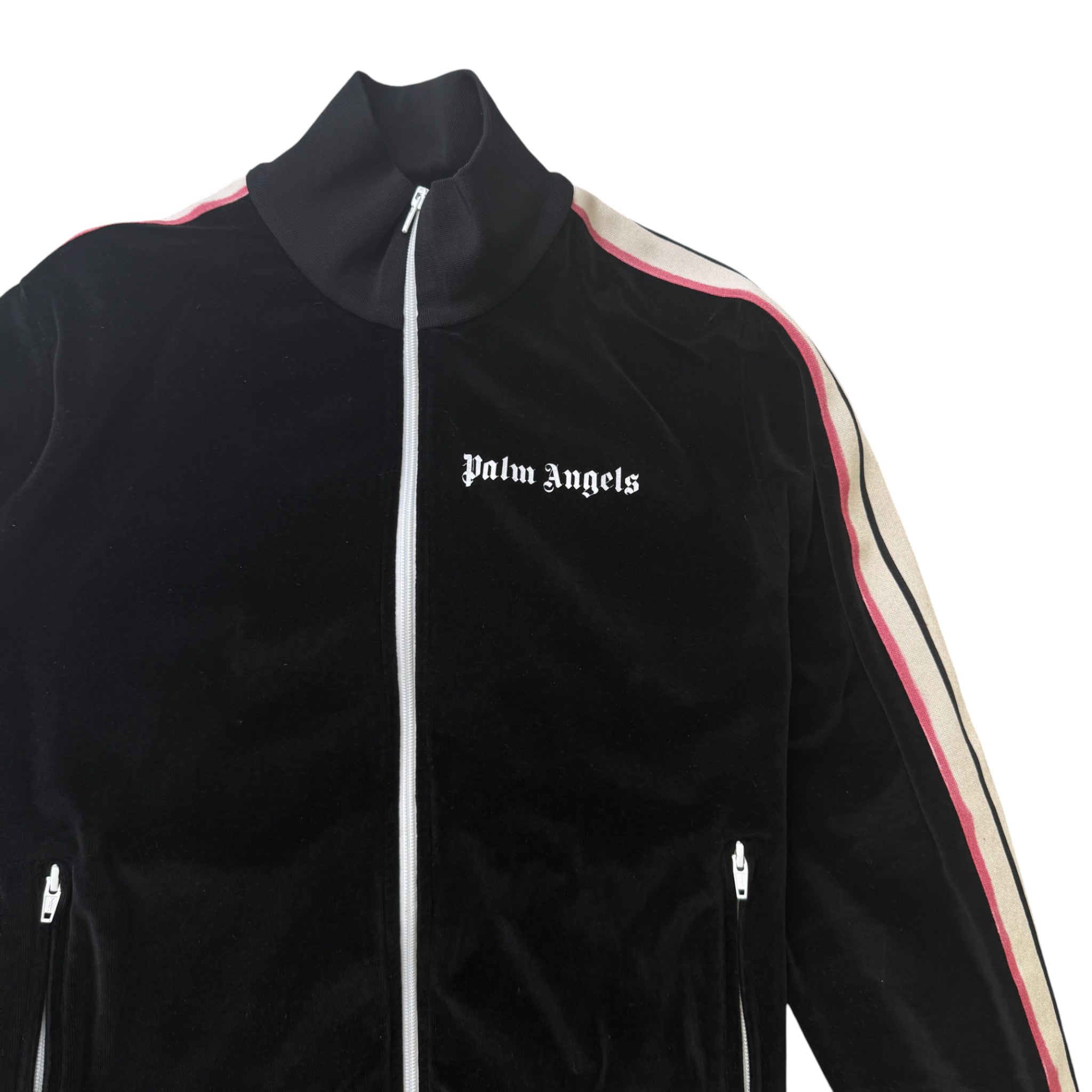 Men's Tie Dye Track Jacket Black Size XL