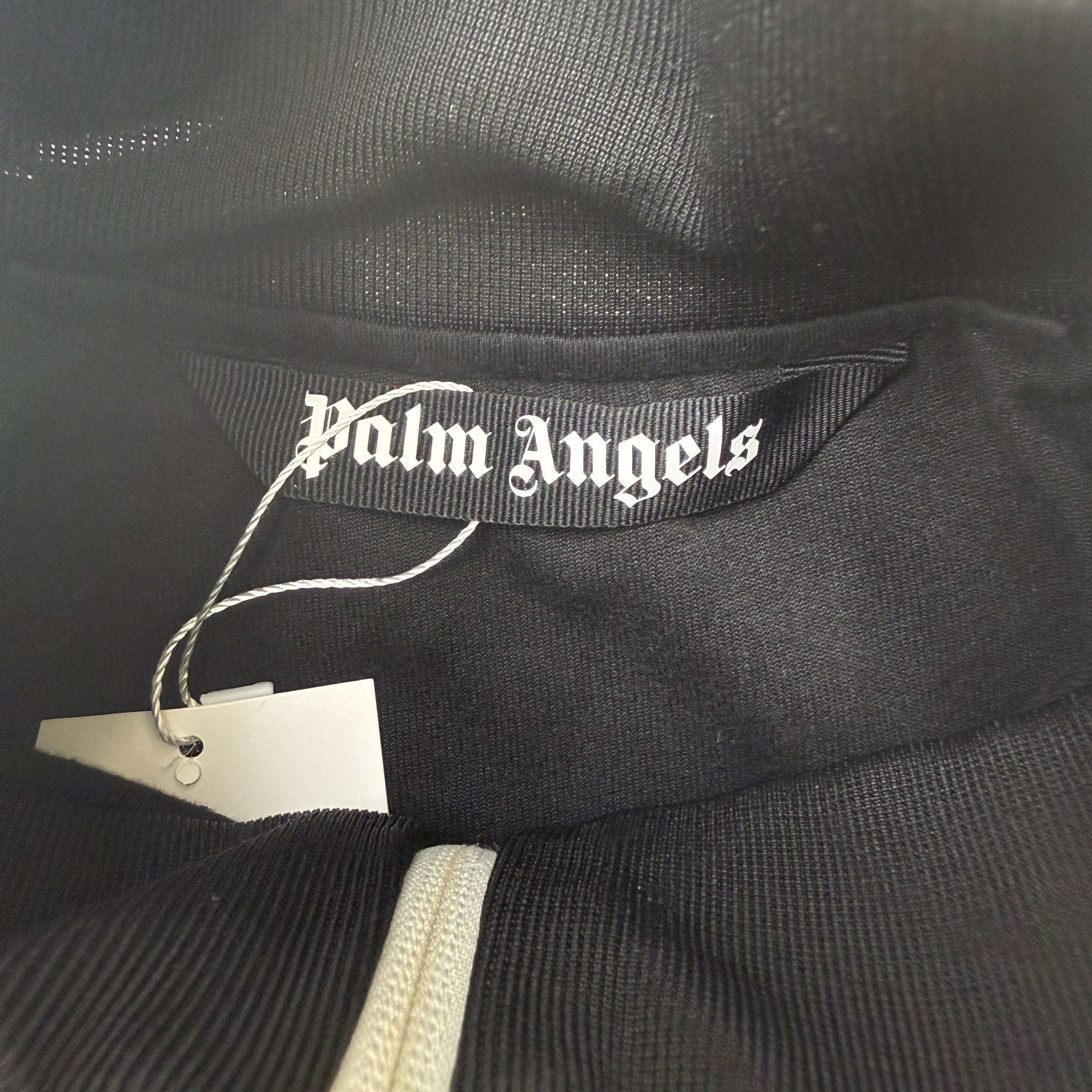 Men's Tie Dye Track Jacket Black Size XL