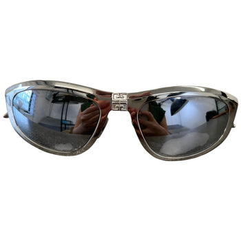 Women's G Tri-Fold Sunglasses Silver