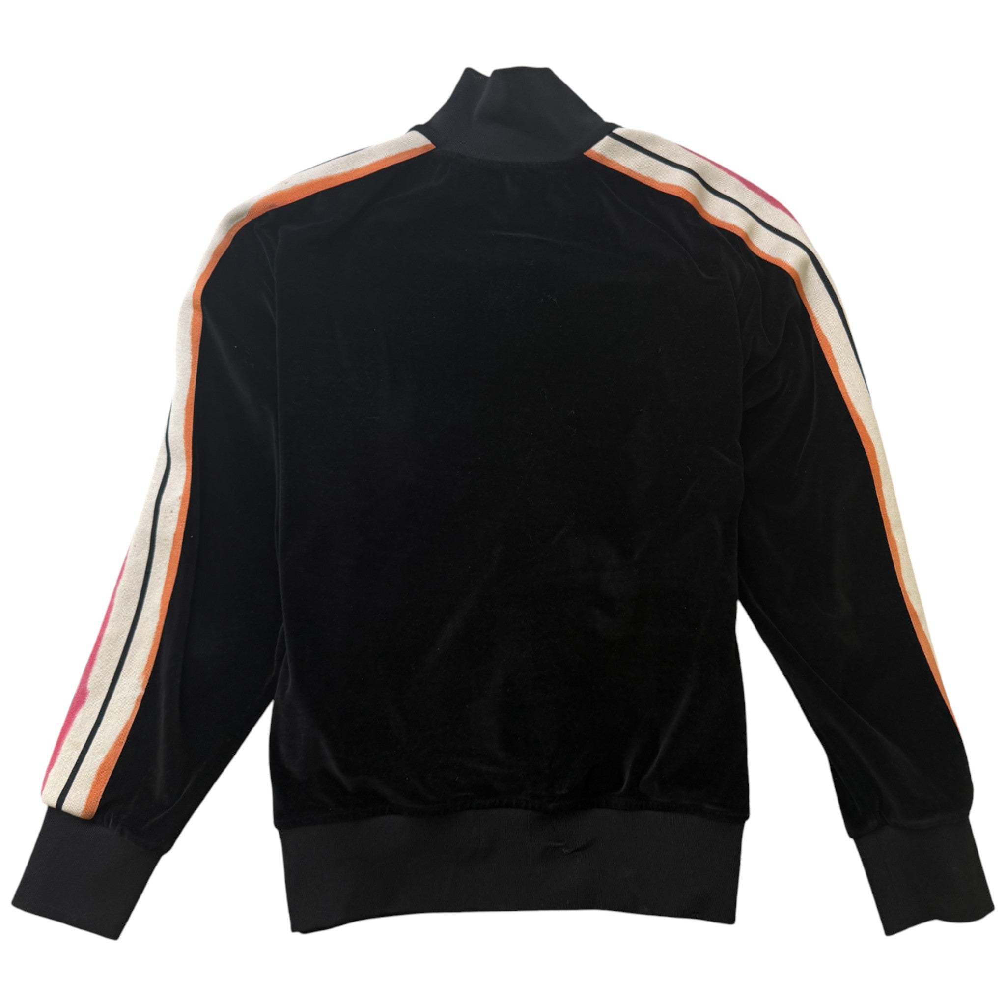 Men's Tie Dye Track Jacket Black Size XL