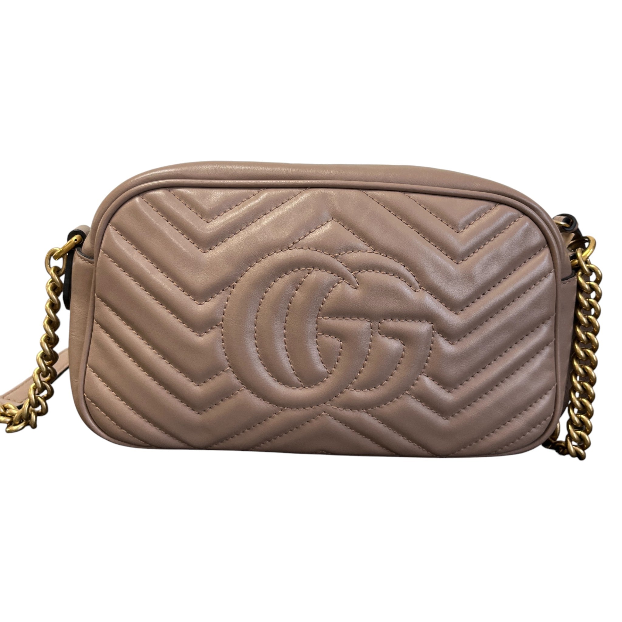 Women's Gg Marmont Camera Bag Nude