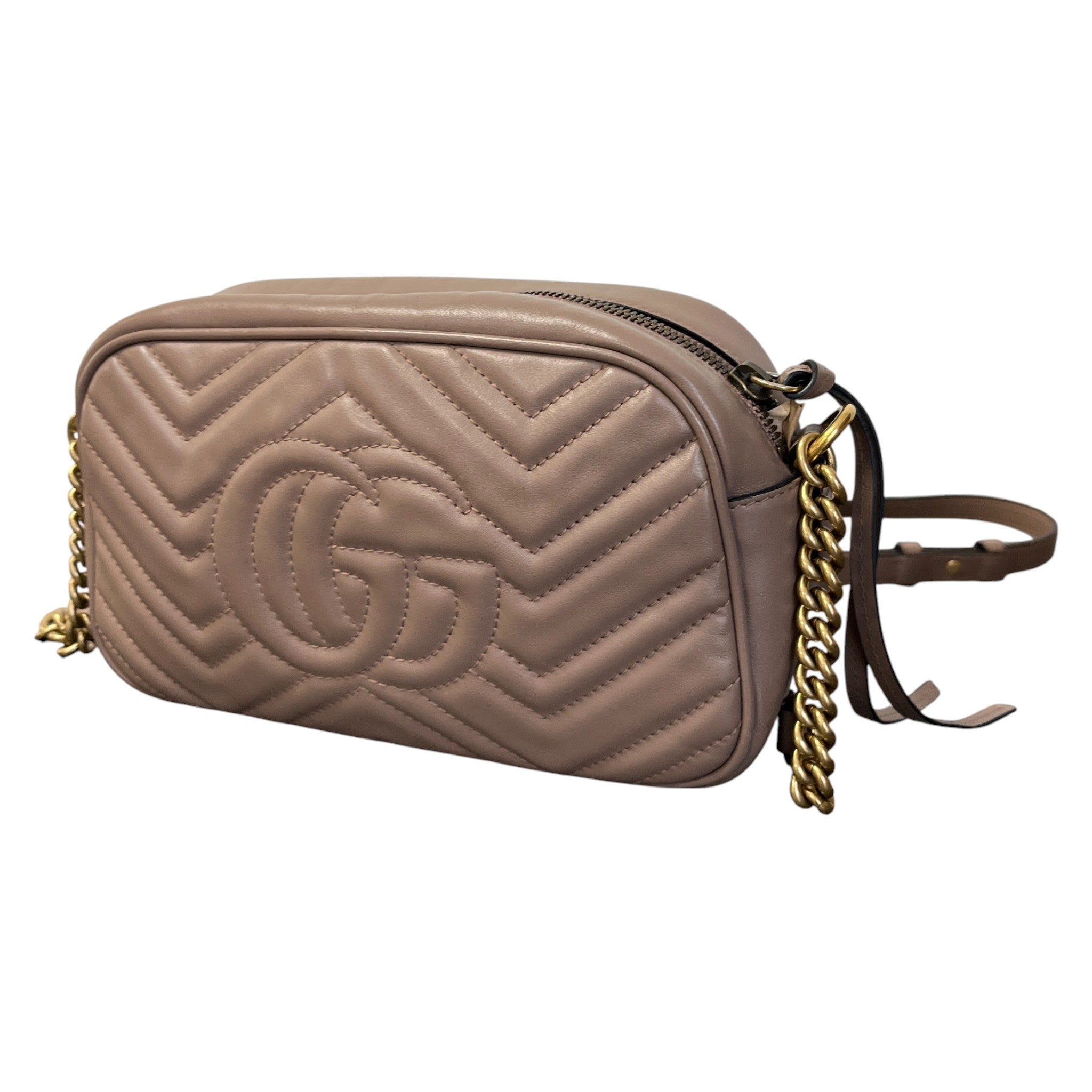 Women's Gg Marmont Camera Bag Nude