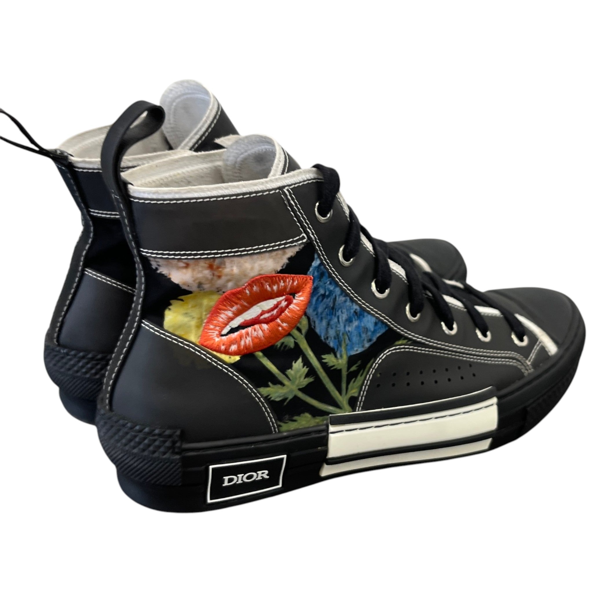 Men's X Raymond Pettibon B23 High Trainers Black Size EU 40.5 / UK 6.5