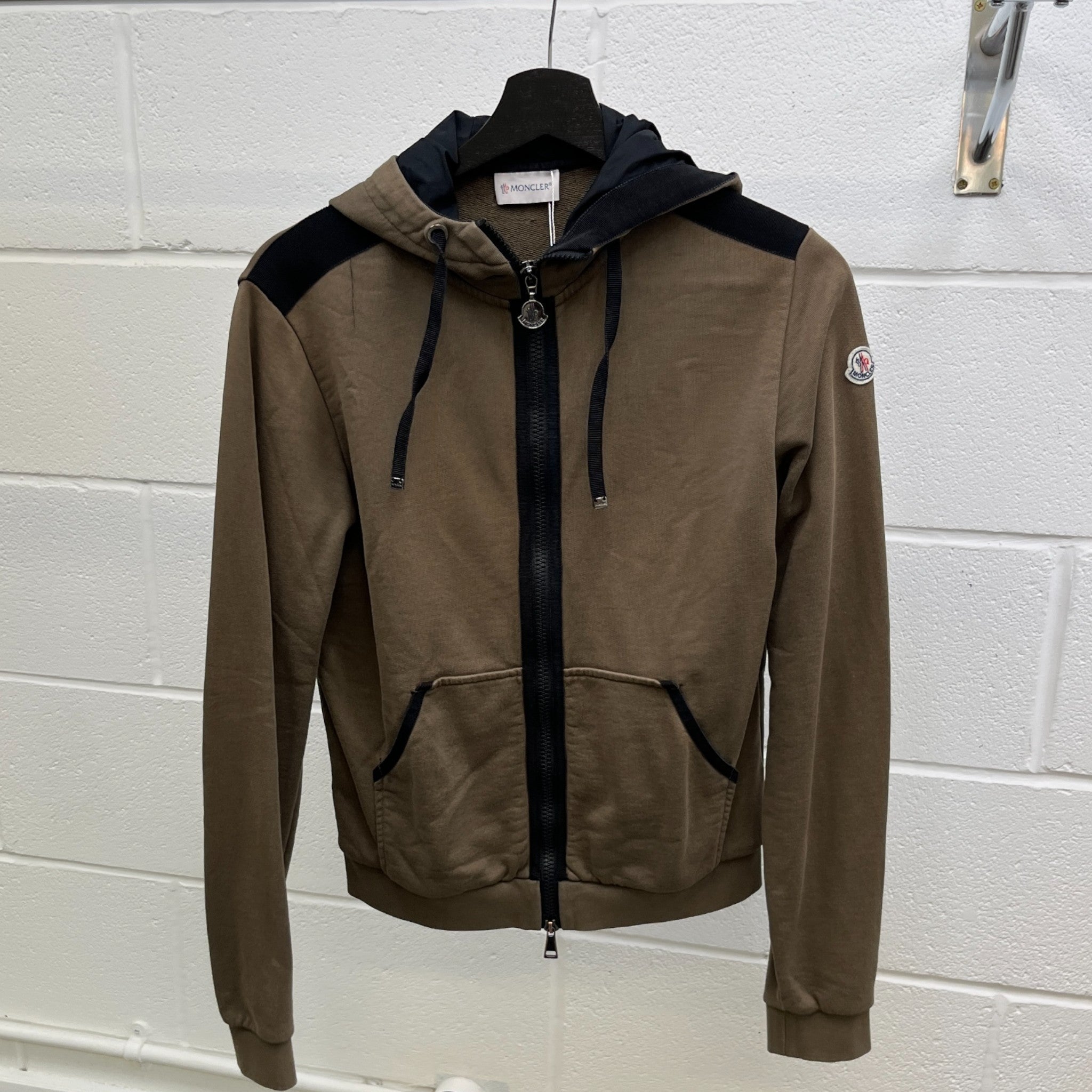 Women's Maglia Hoodie Khaki Size M