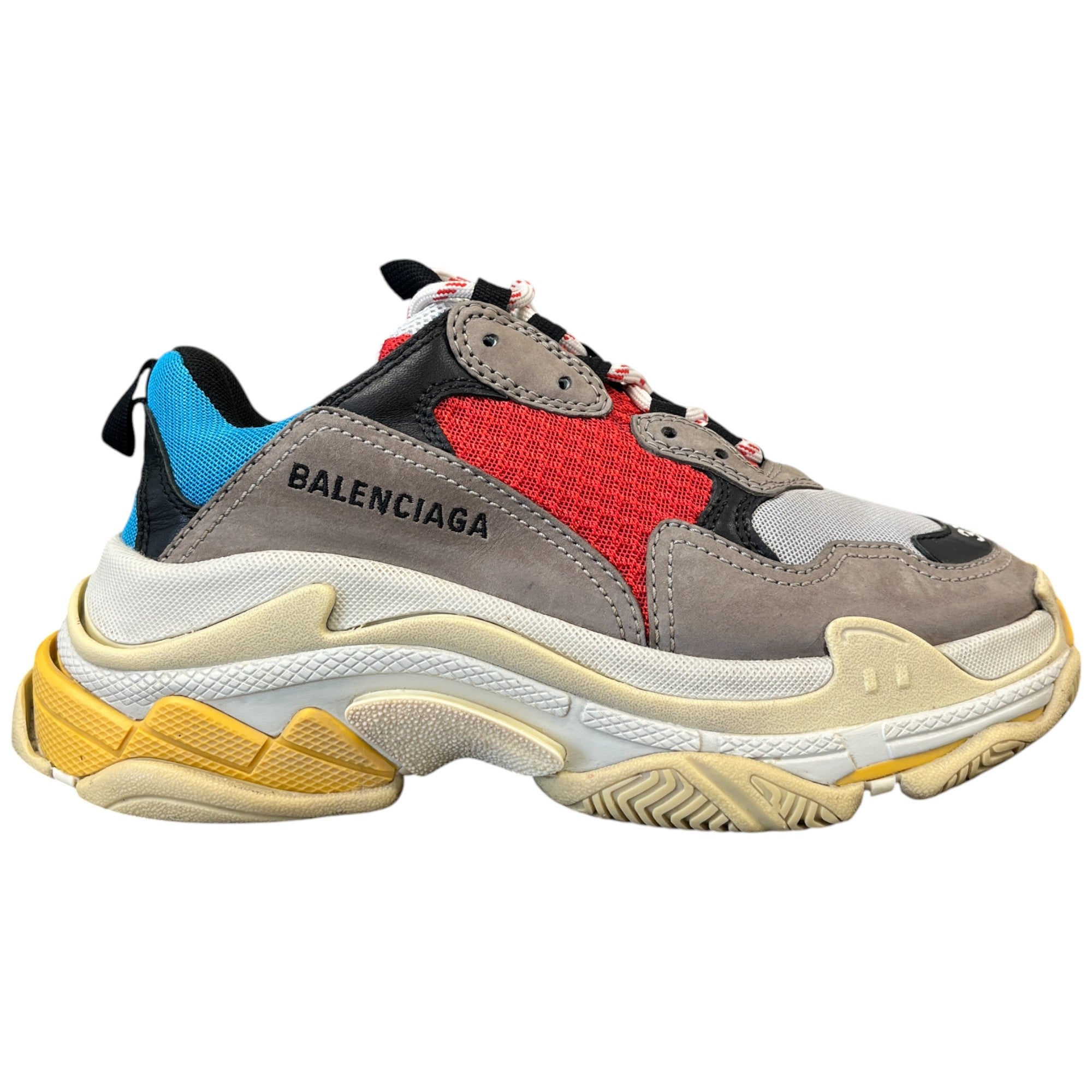 Women's Triple S Low Trainers Red Size EU 37 / UK 4