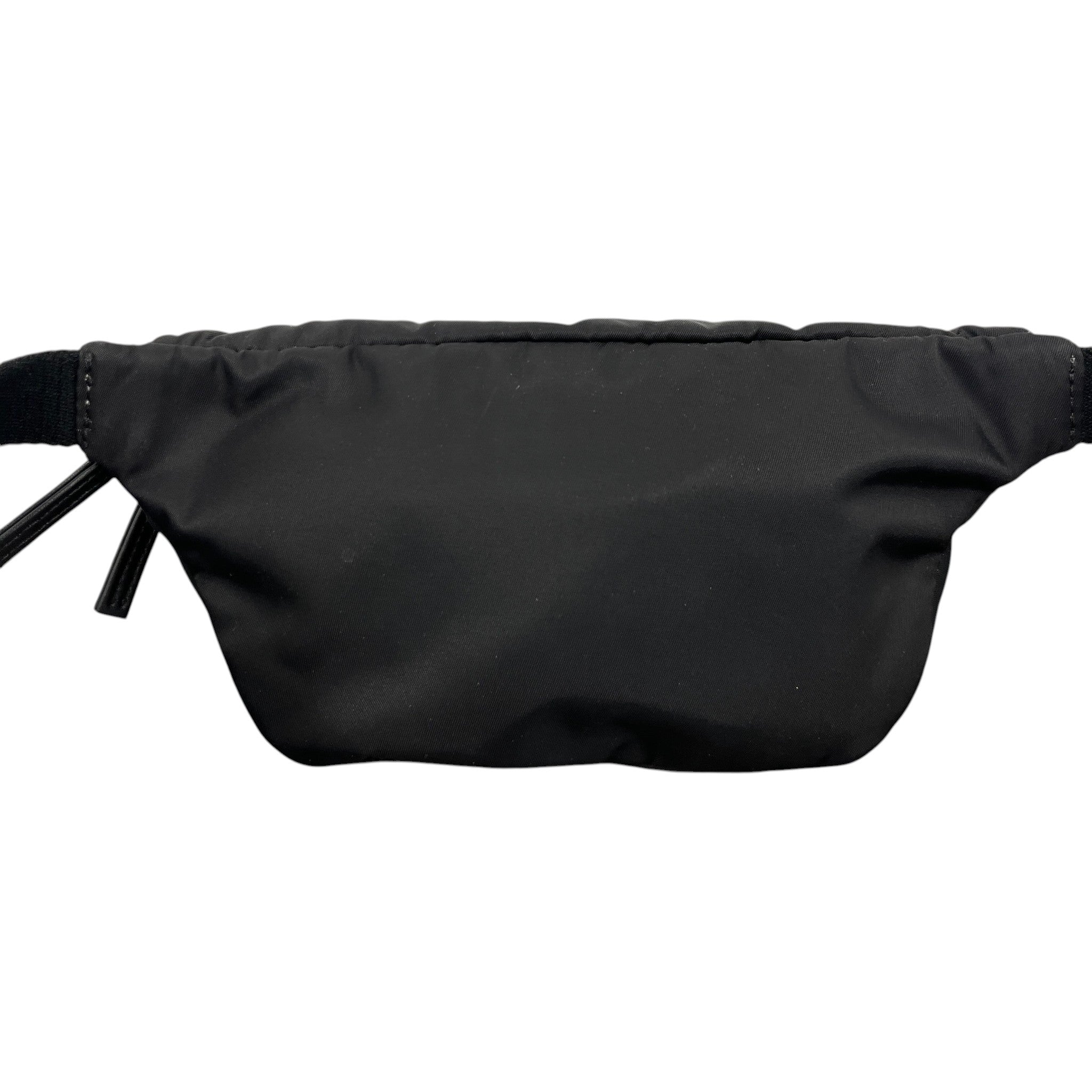 Women's Nylon Logo Belt Bag Black