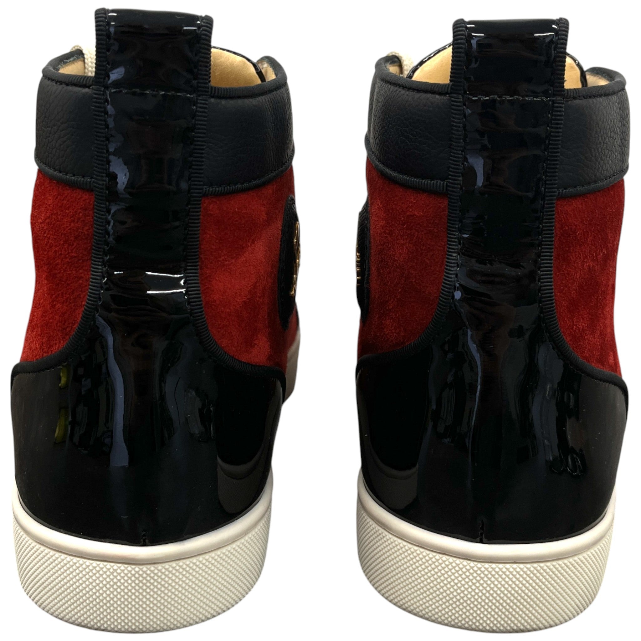 Men's Lou Spikes Orlato High Trainers Red Size EU 45 / UK 11