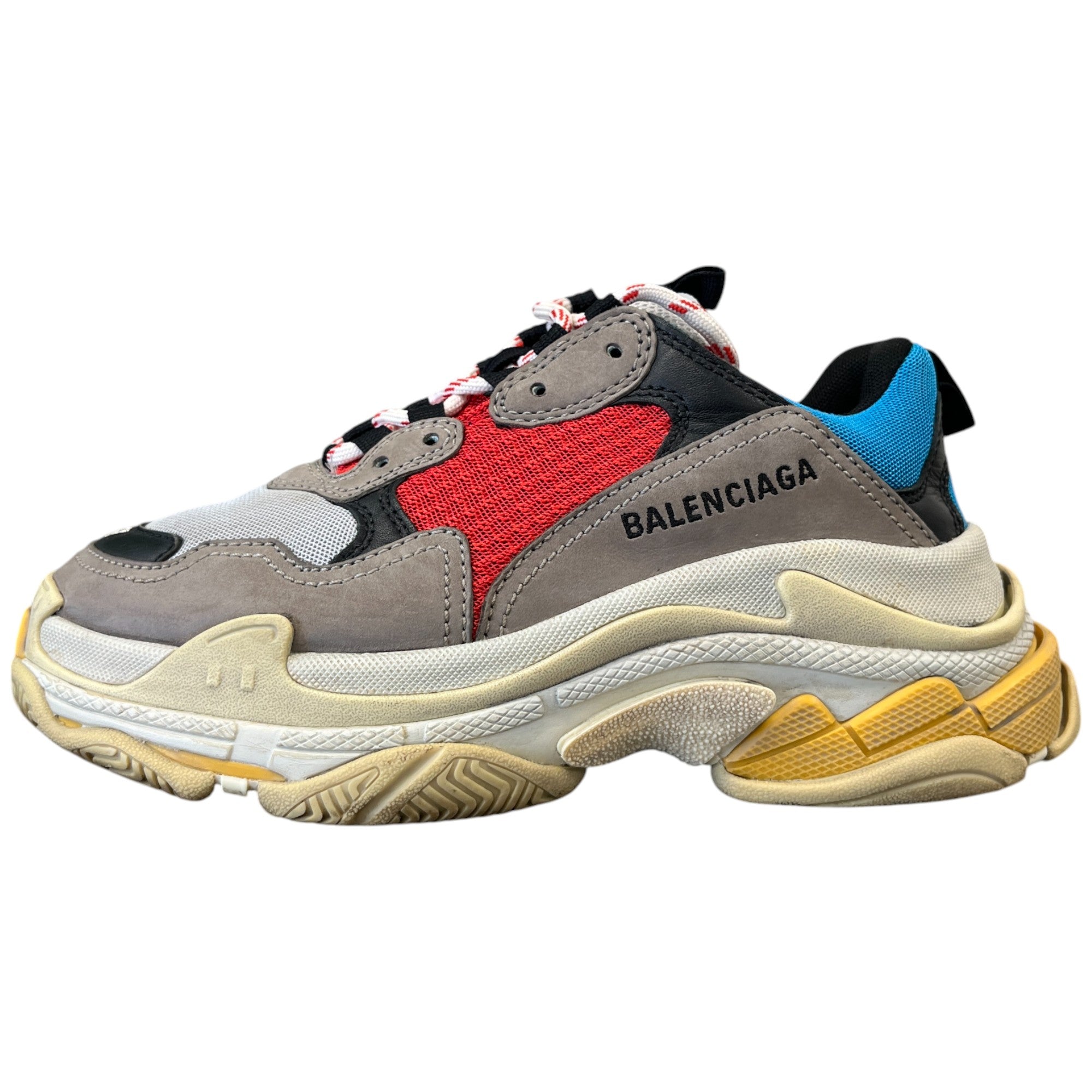 Women's Triple S Low Trainers Red Size EU 37 / UK 4