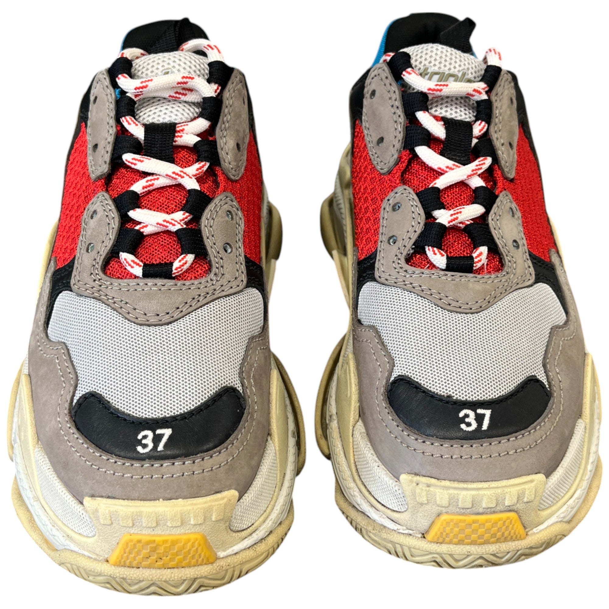 Women's Triple S Low Trainers Red Size EU 37 / UK 4