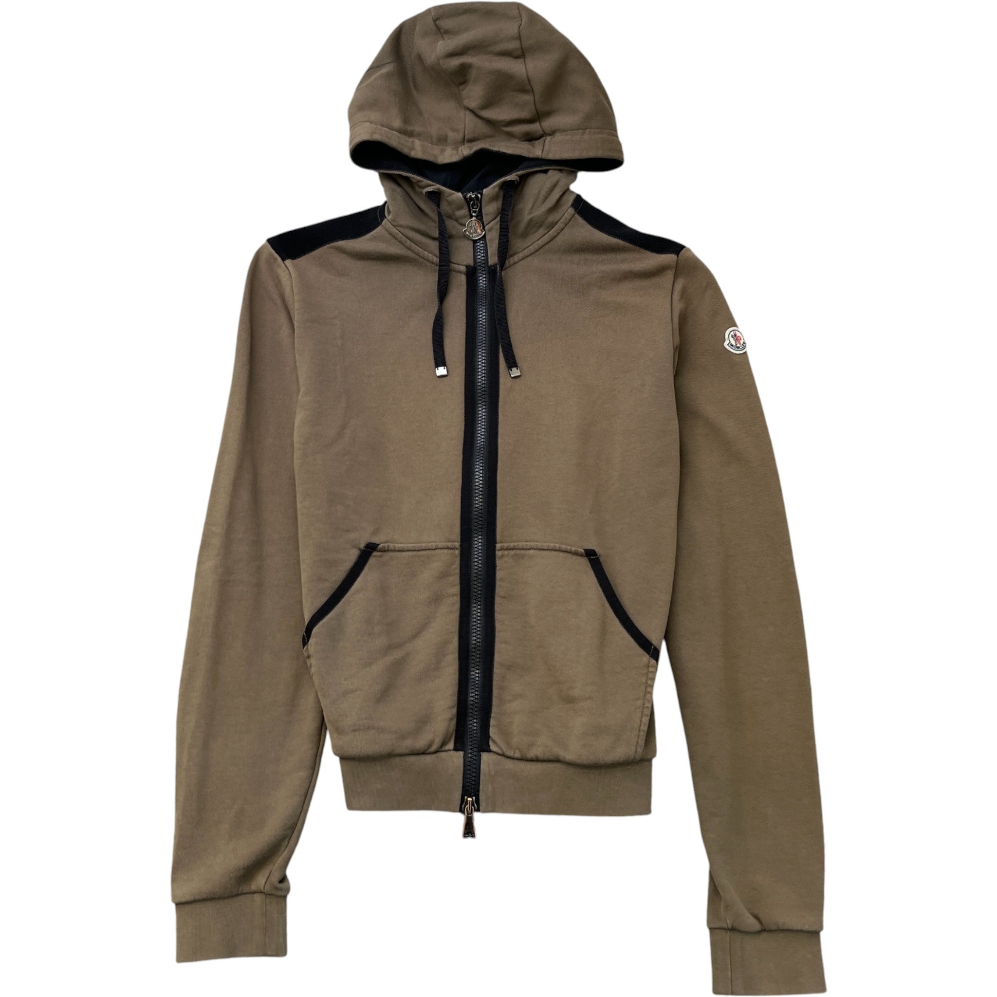 Women's Maglia Hoodie Khaki Size M