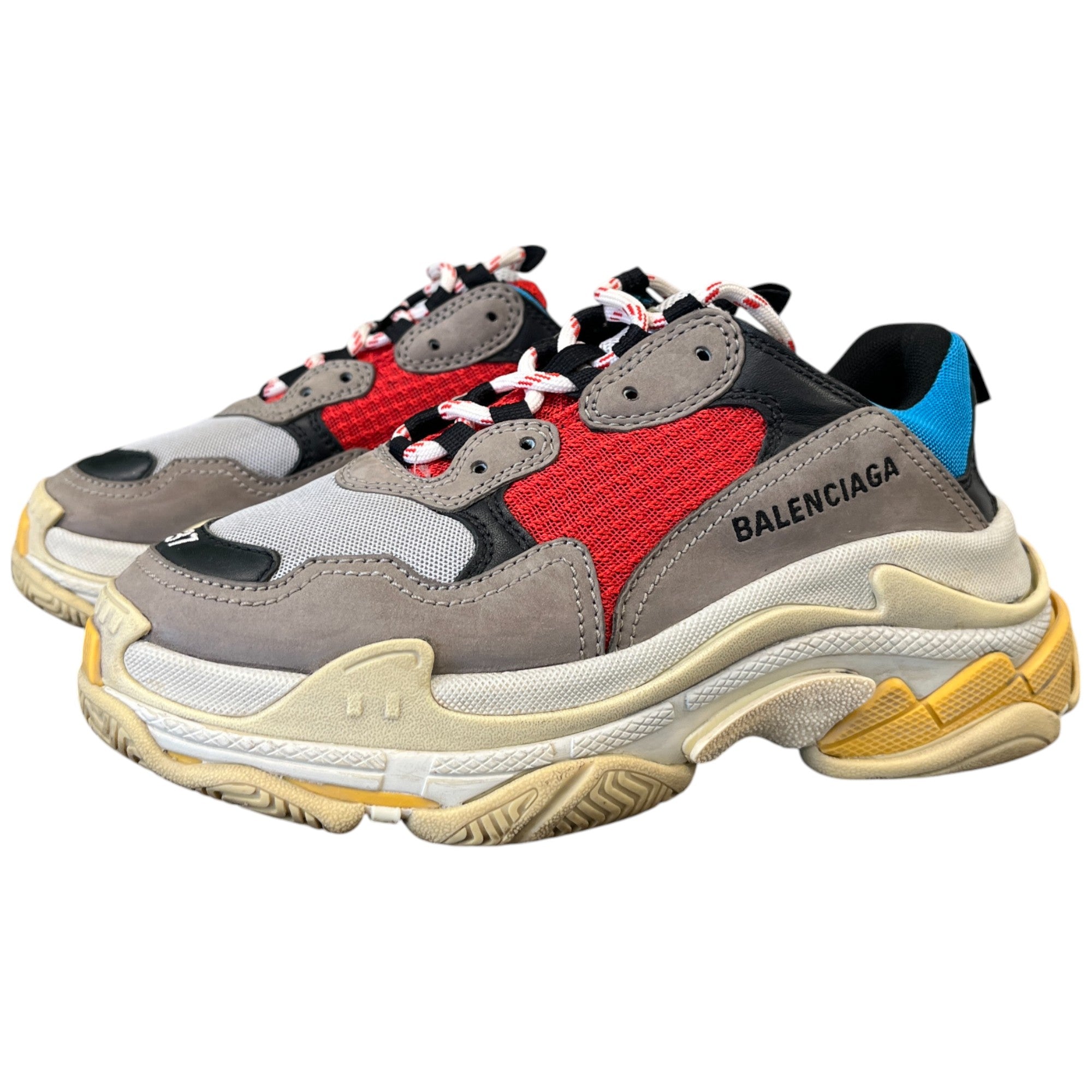 Women's Triple S Low Trainers Red Size EU 37 / UK 4