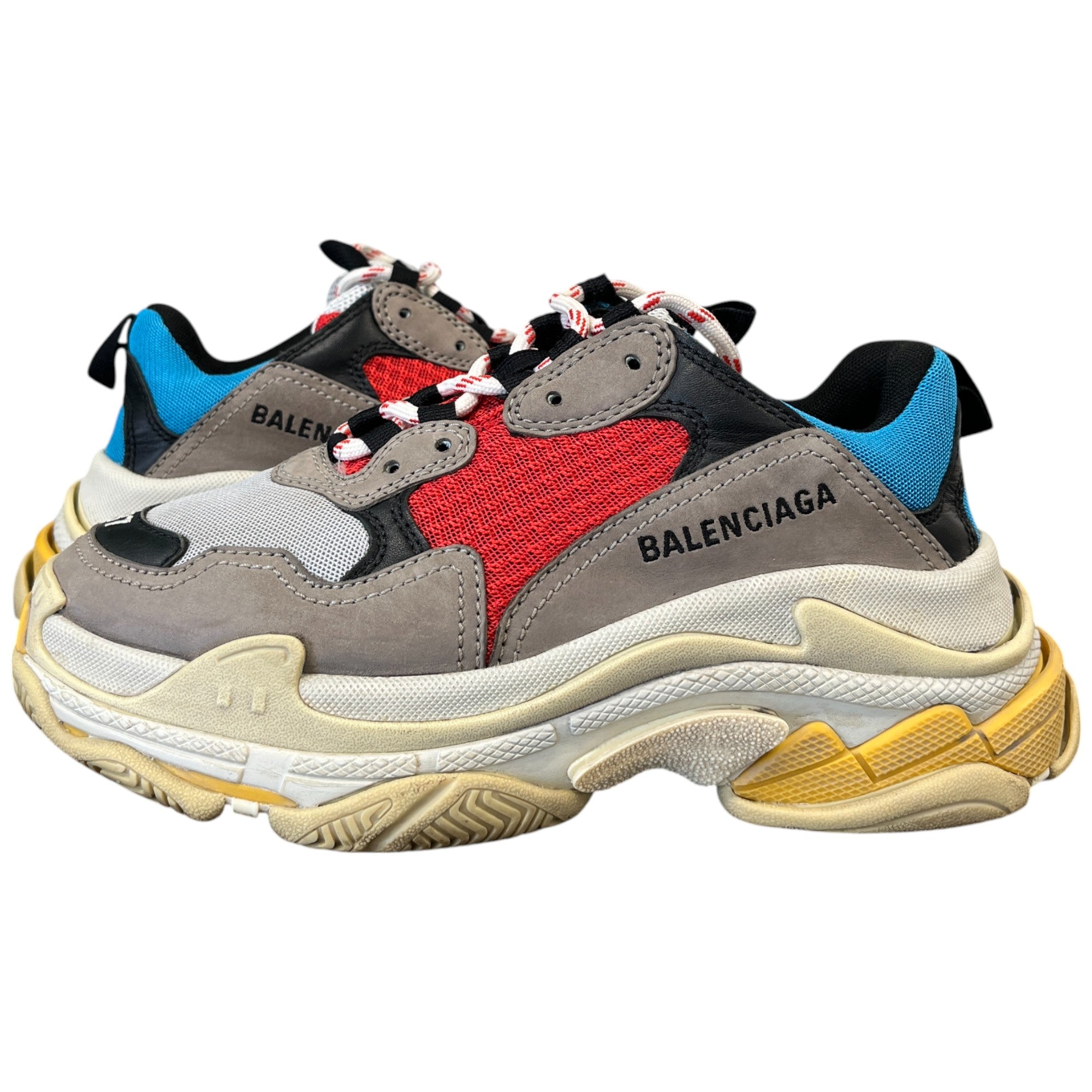 Women's Triple S Low Trainers Red Size EU 37 / UK 4