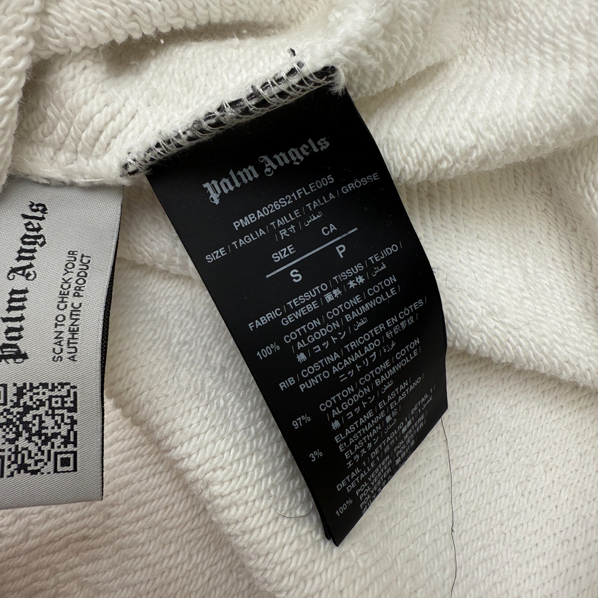 Men's Miami Logo Jumper White Size S