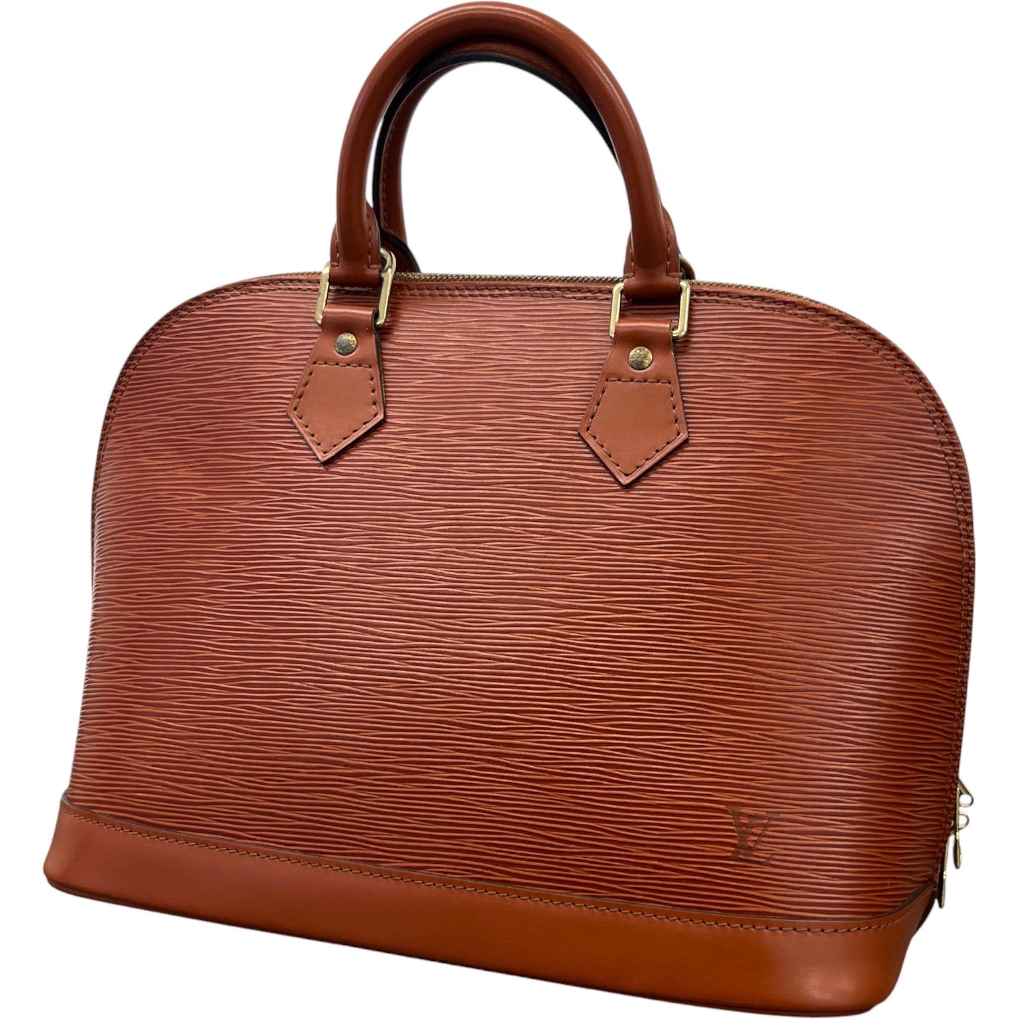 Women's Epi Leather Alma Pm Bag Brown