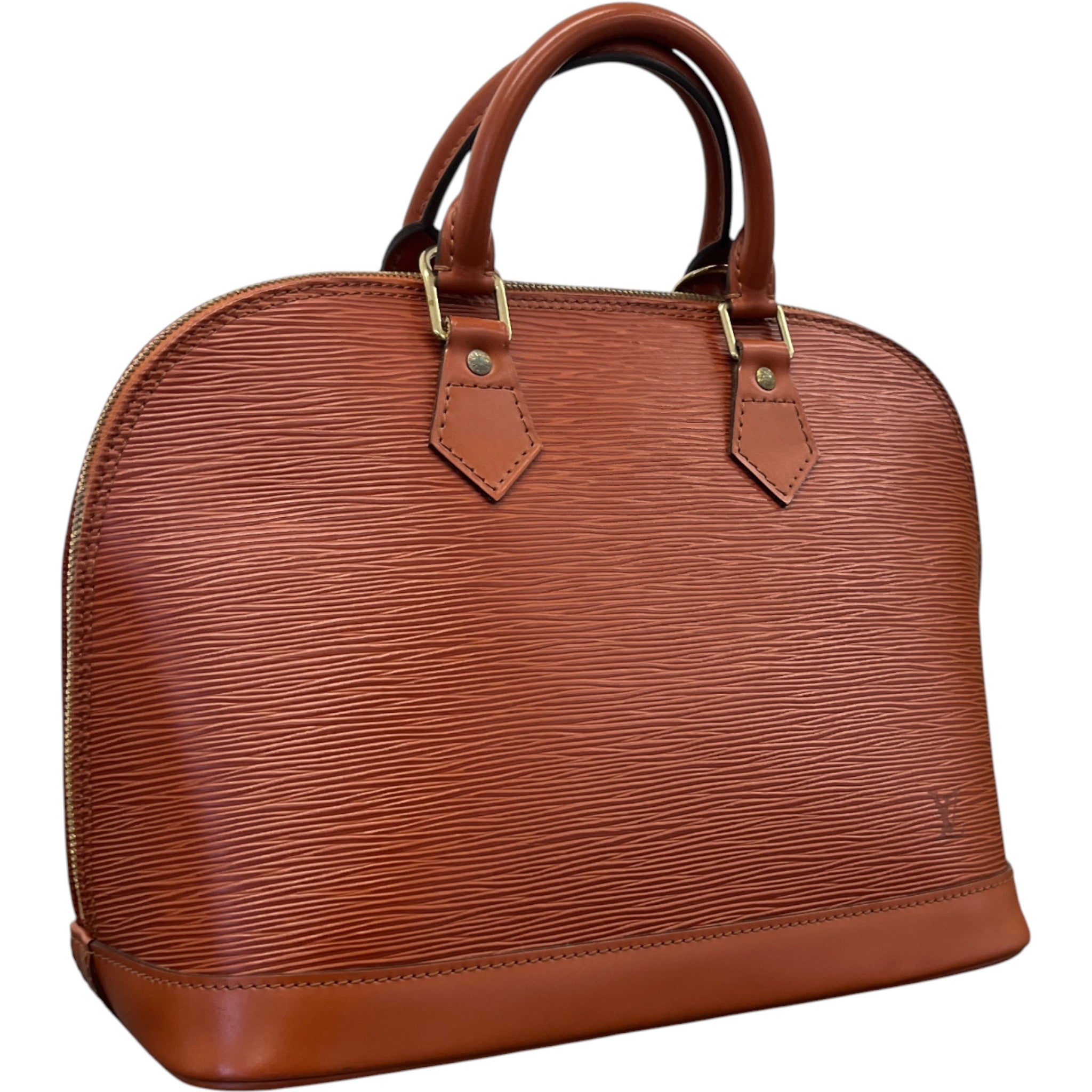 Women's Epi Leather Alma Pm Bag Brown