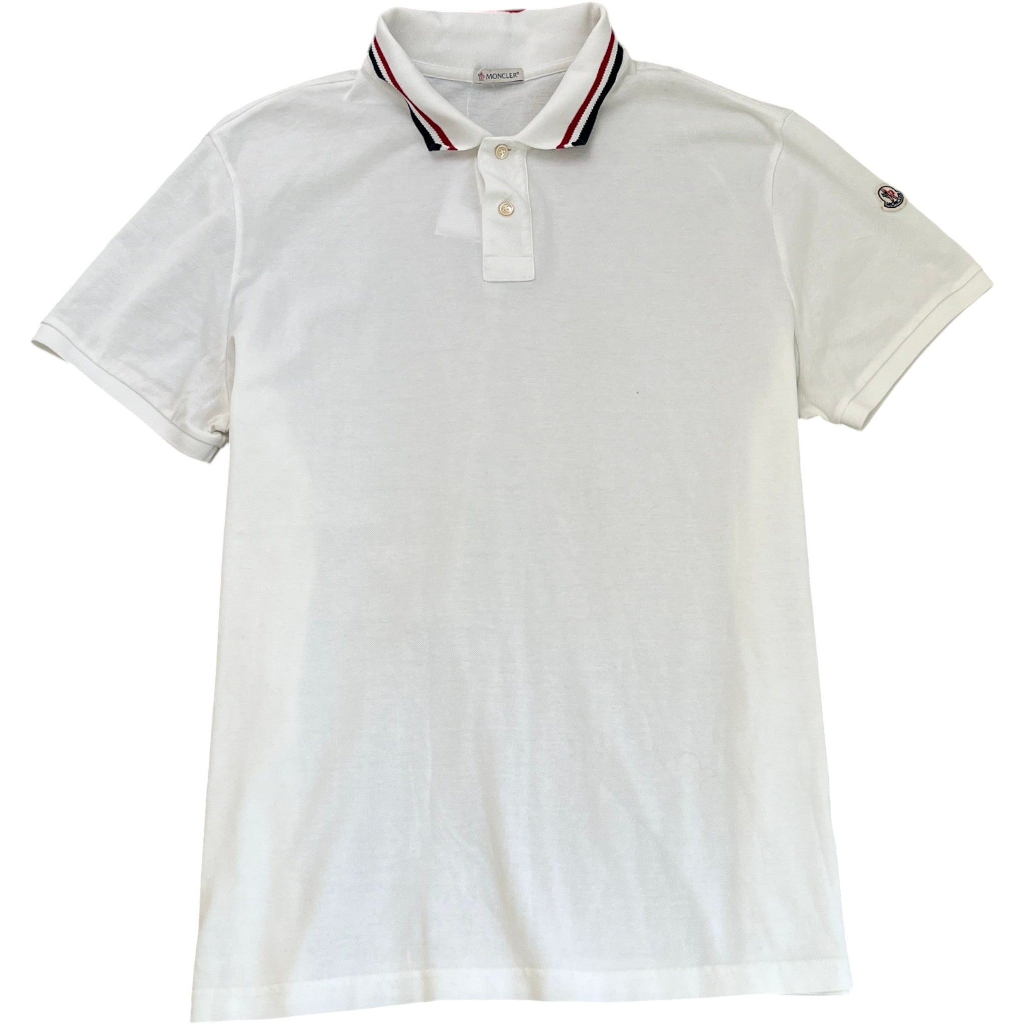 Men's Maglia Polo Shirt White Size XXL