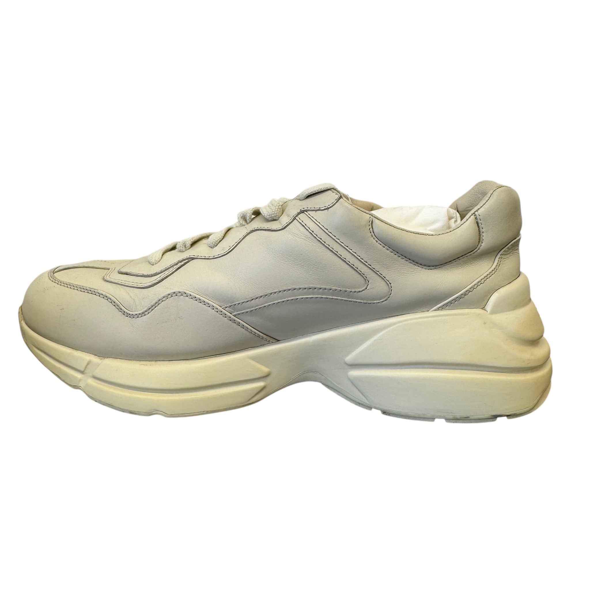 Men's Rhyton Low Trainers Beige Size EU 43 / UK 9