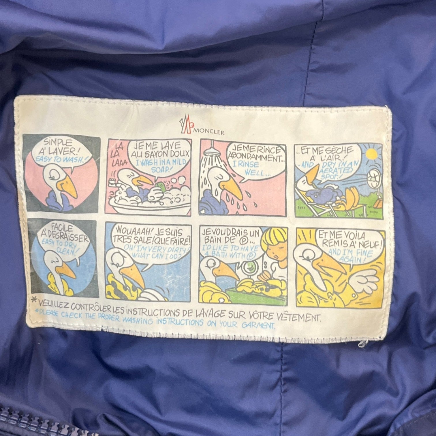 Women's Sanglier Down Jacket Blue Size 3 / UK 14