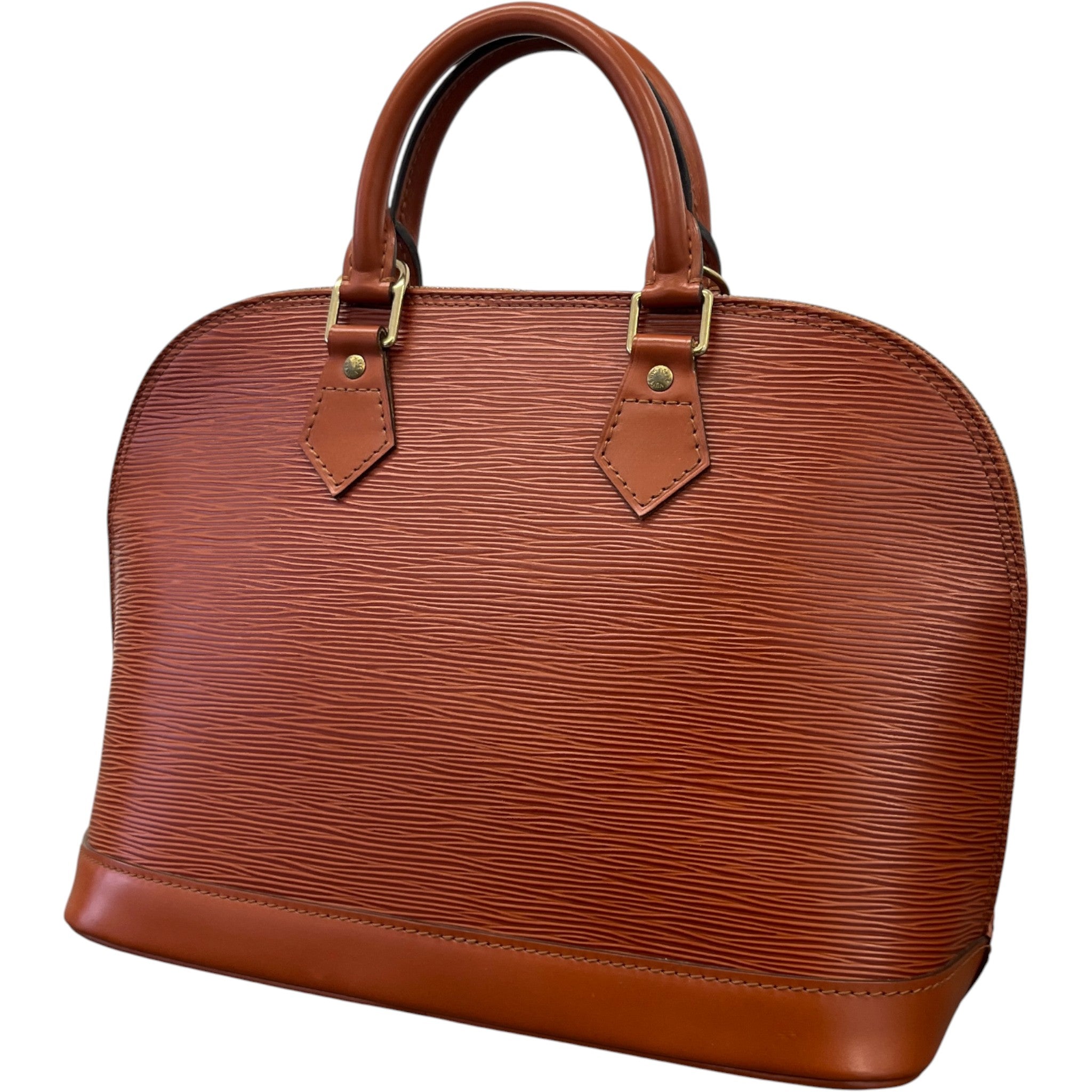 Women's Epi Leather Alma Pm Bag Brown