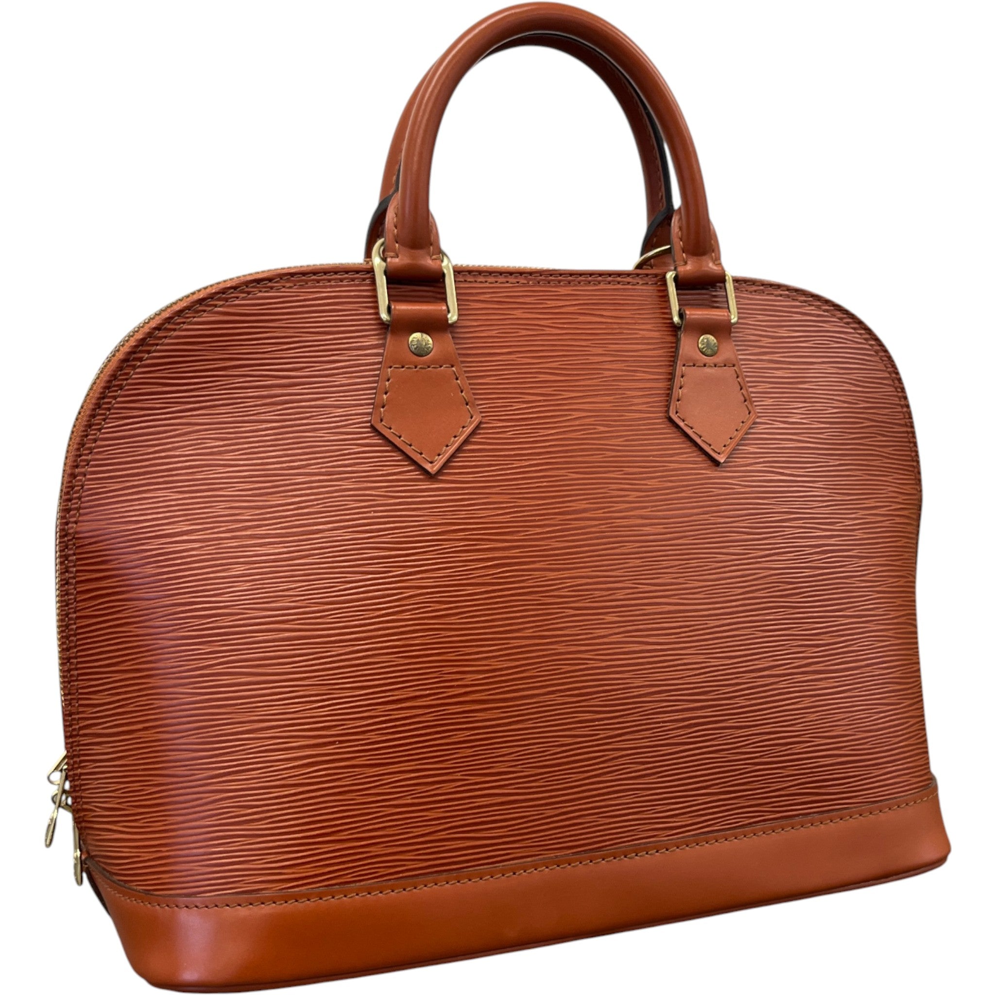 Women's Epi Leather Alma Pm Bag Brown
