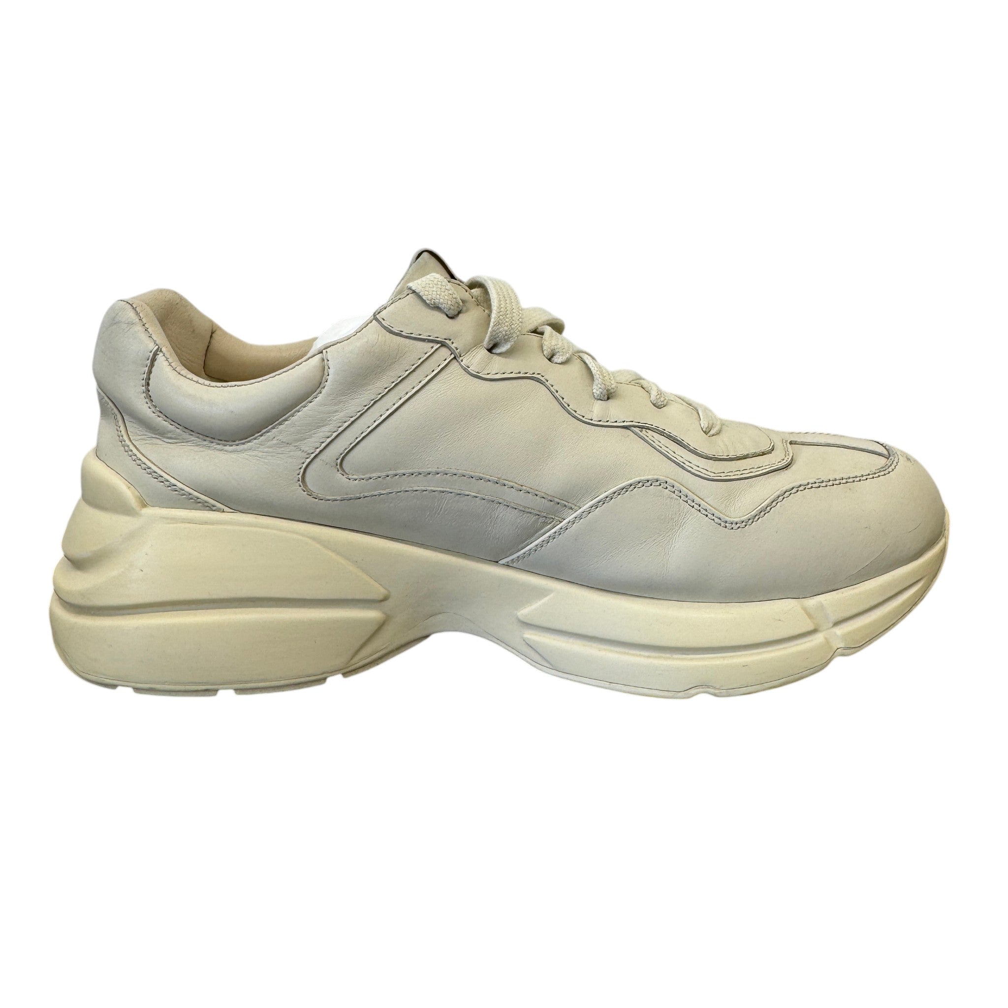 Men's Rhyton Low Trainers Beige Size EU 43 / UK 9