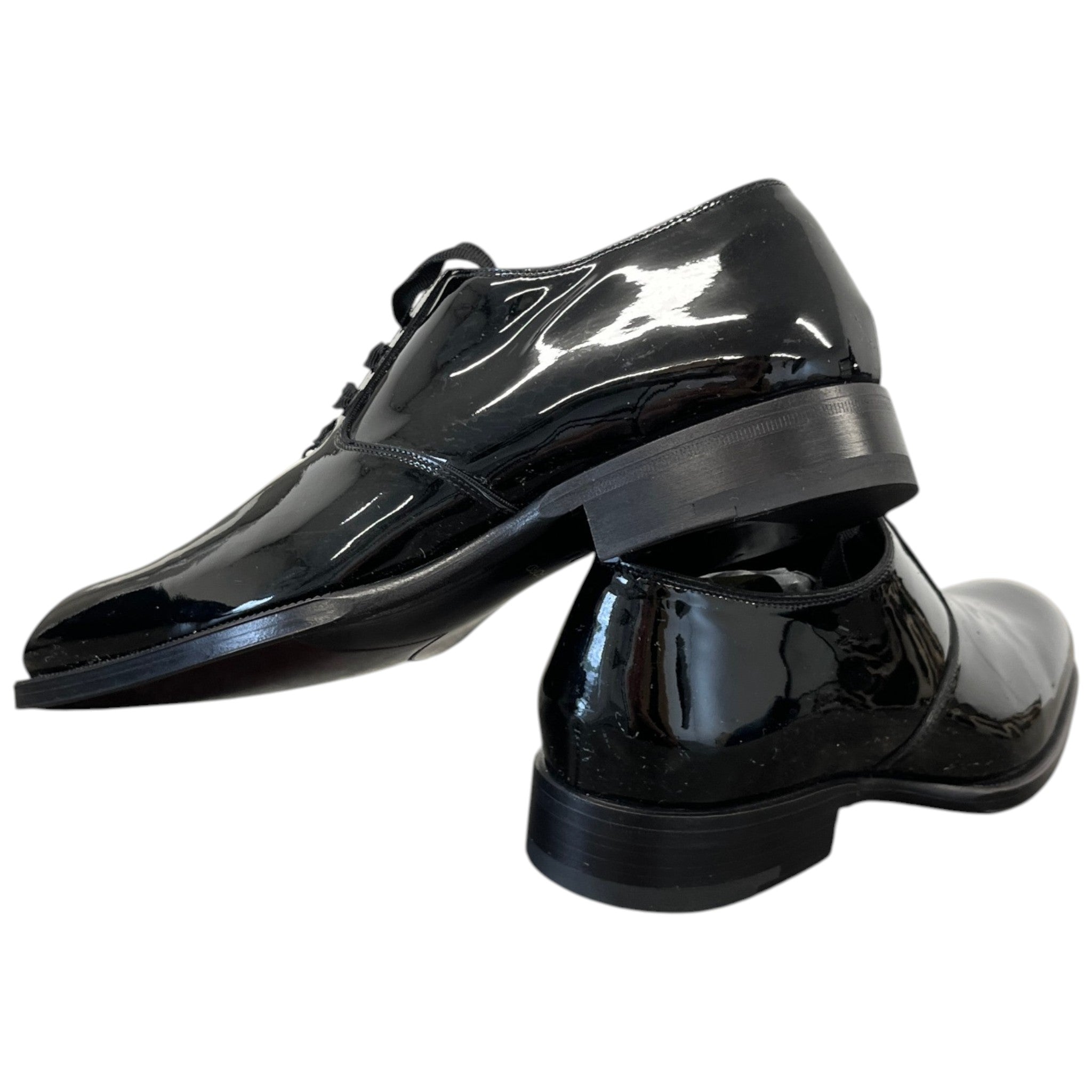 Men's Derby Loafers Black Size EU 41 / UK 7